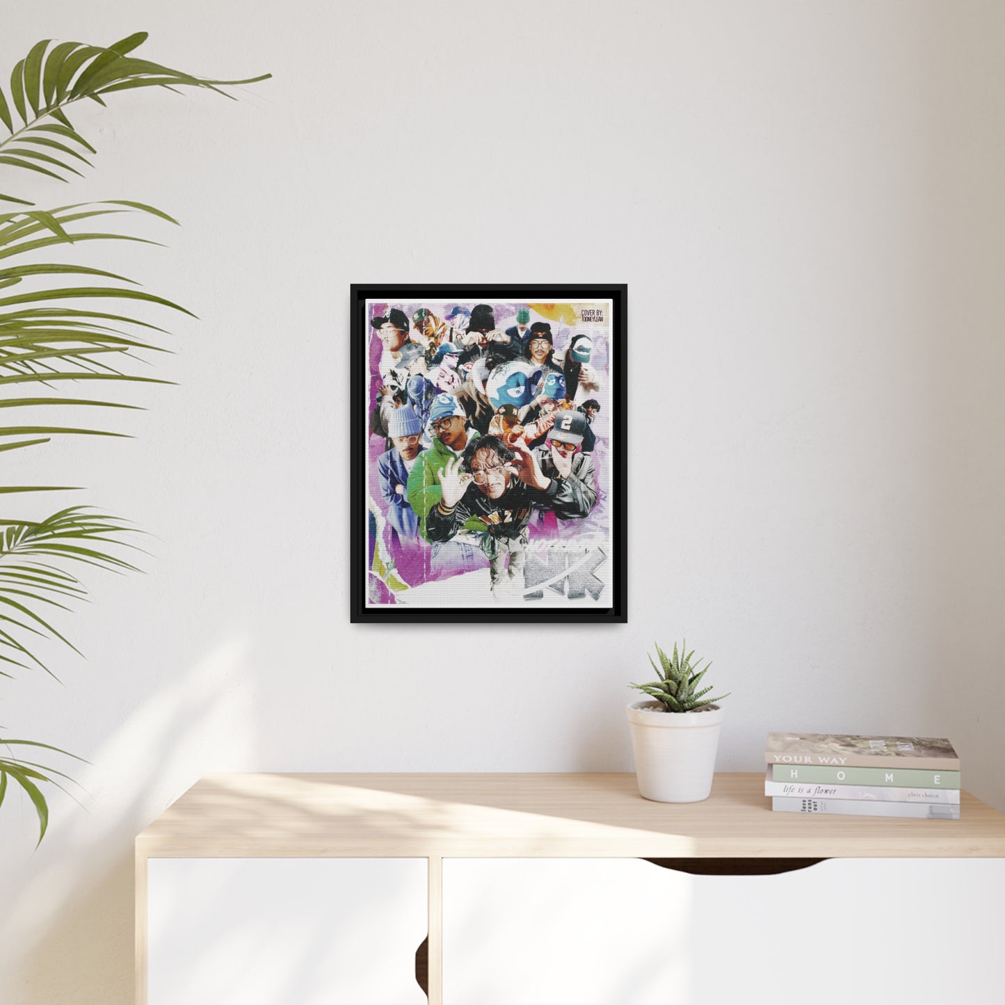NotKlyde | Matte Canvas Framed