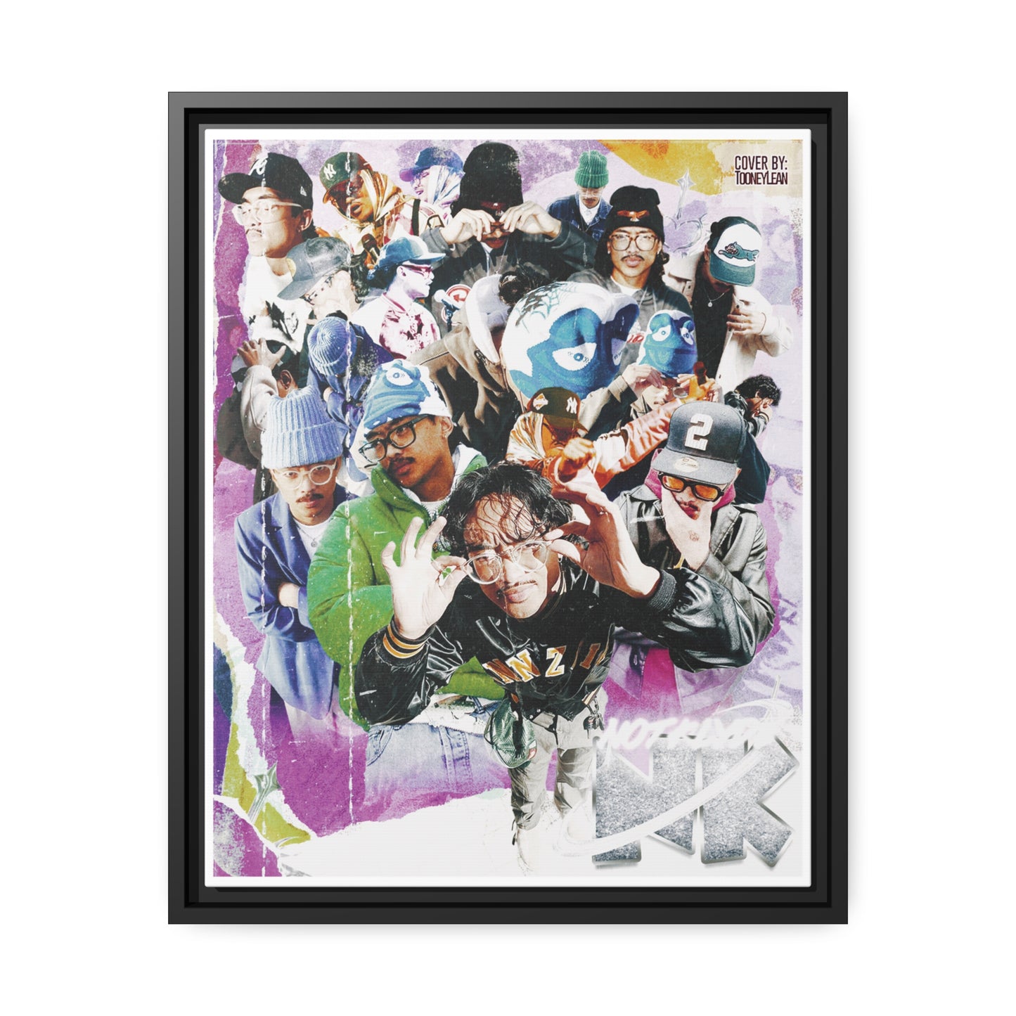 NotKlyde | Matte Canvas Framed