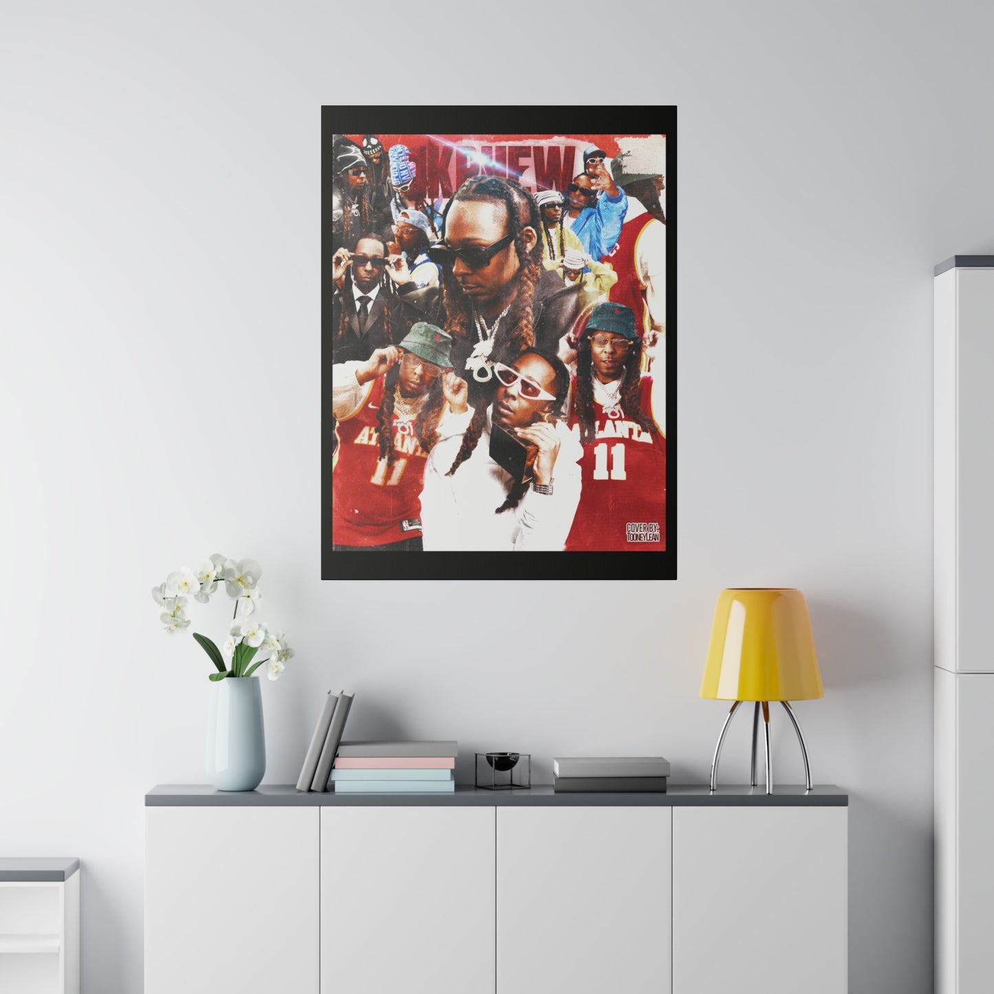 1K Phew | Matte Canvas Print