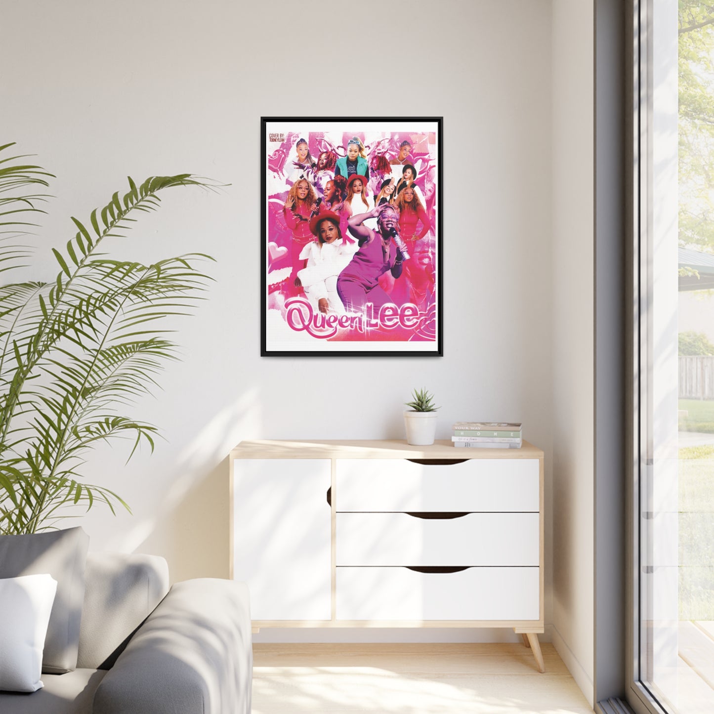 Queen Lee | Matte Canvas Framed