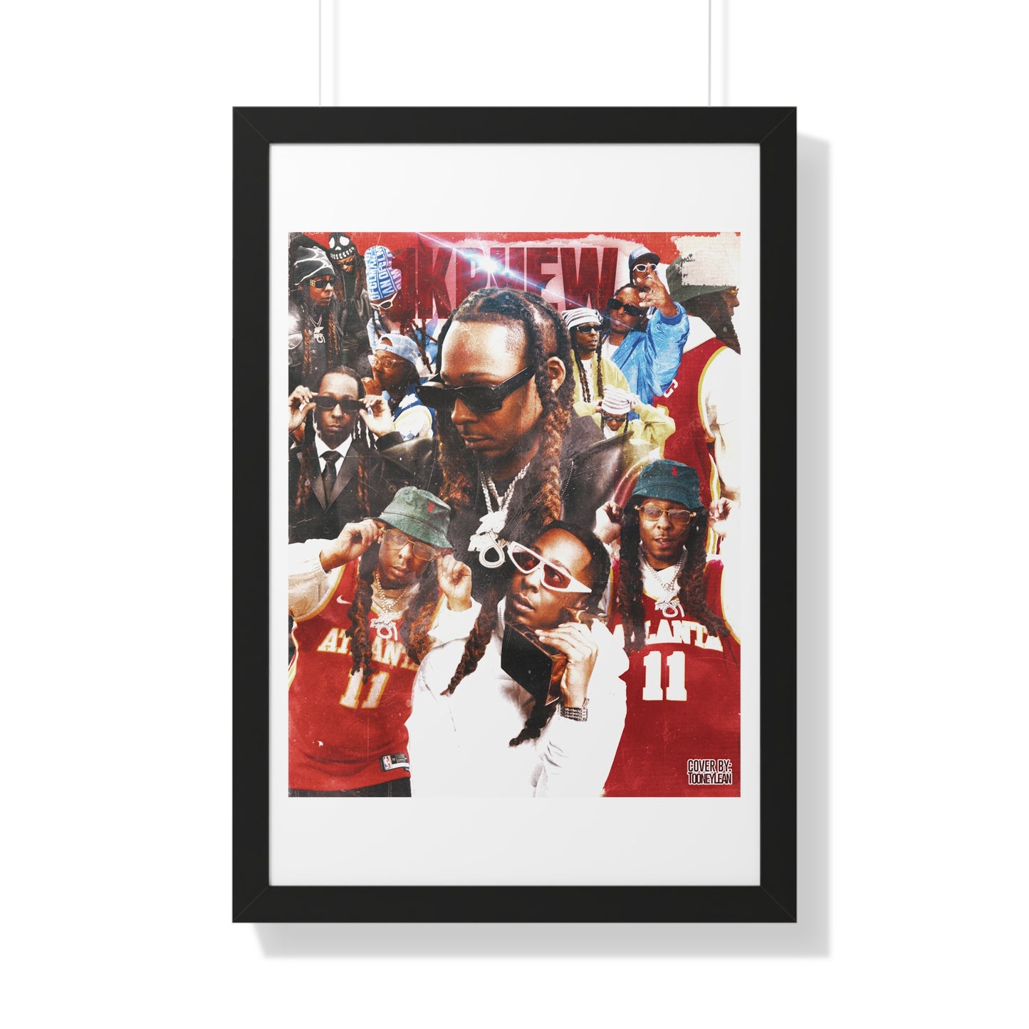 1K Phew | Poster Framed