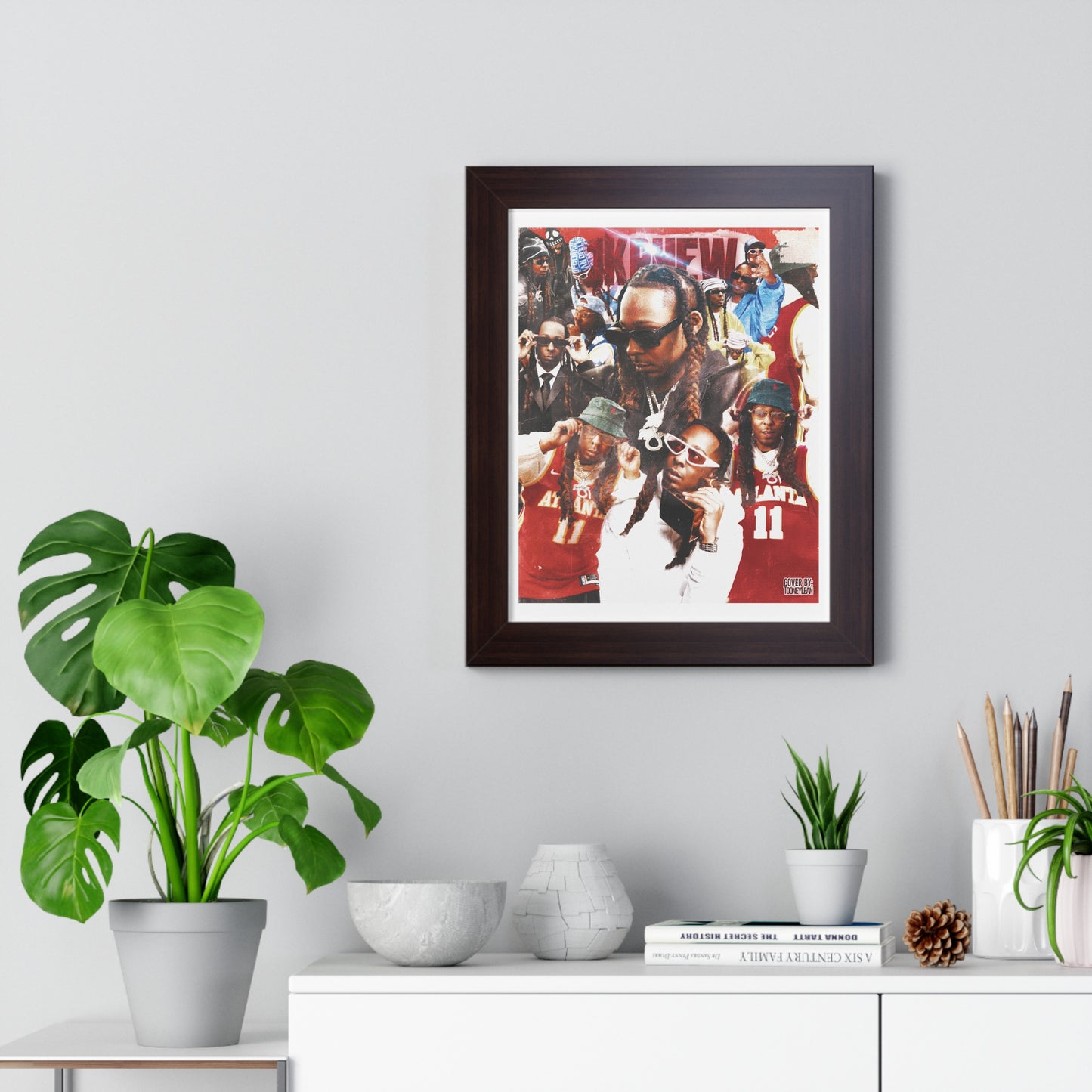 1K Phew | Poster Framed