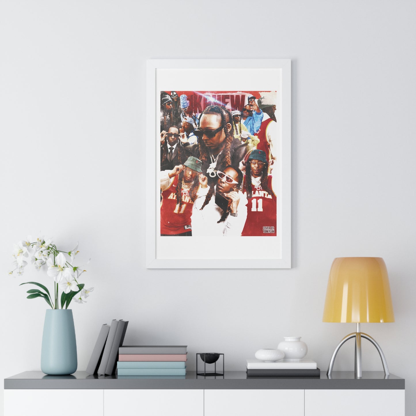 1K Phew | Poster Framed