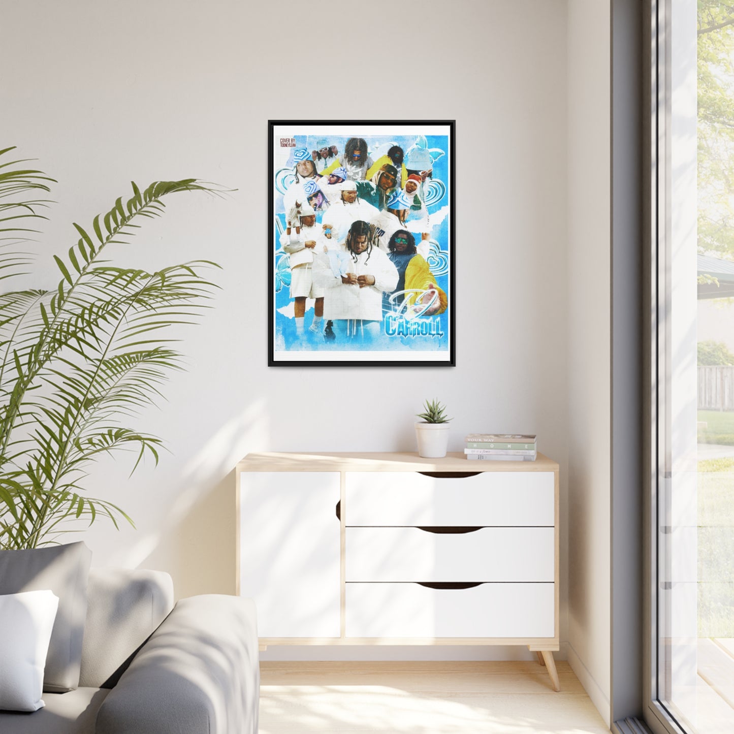 TJ Carroll | Matte Canvas Framed