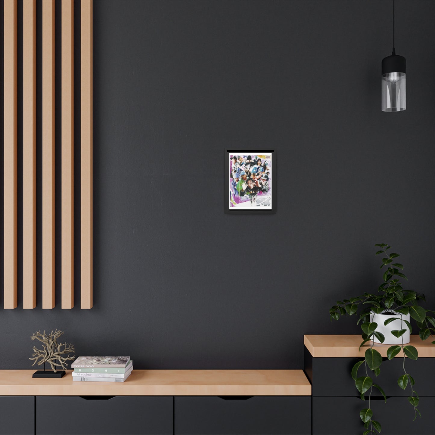 NotKlyde | Matte Canvas Framed
