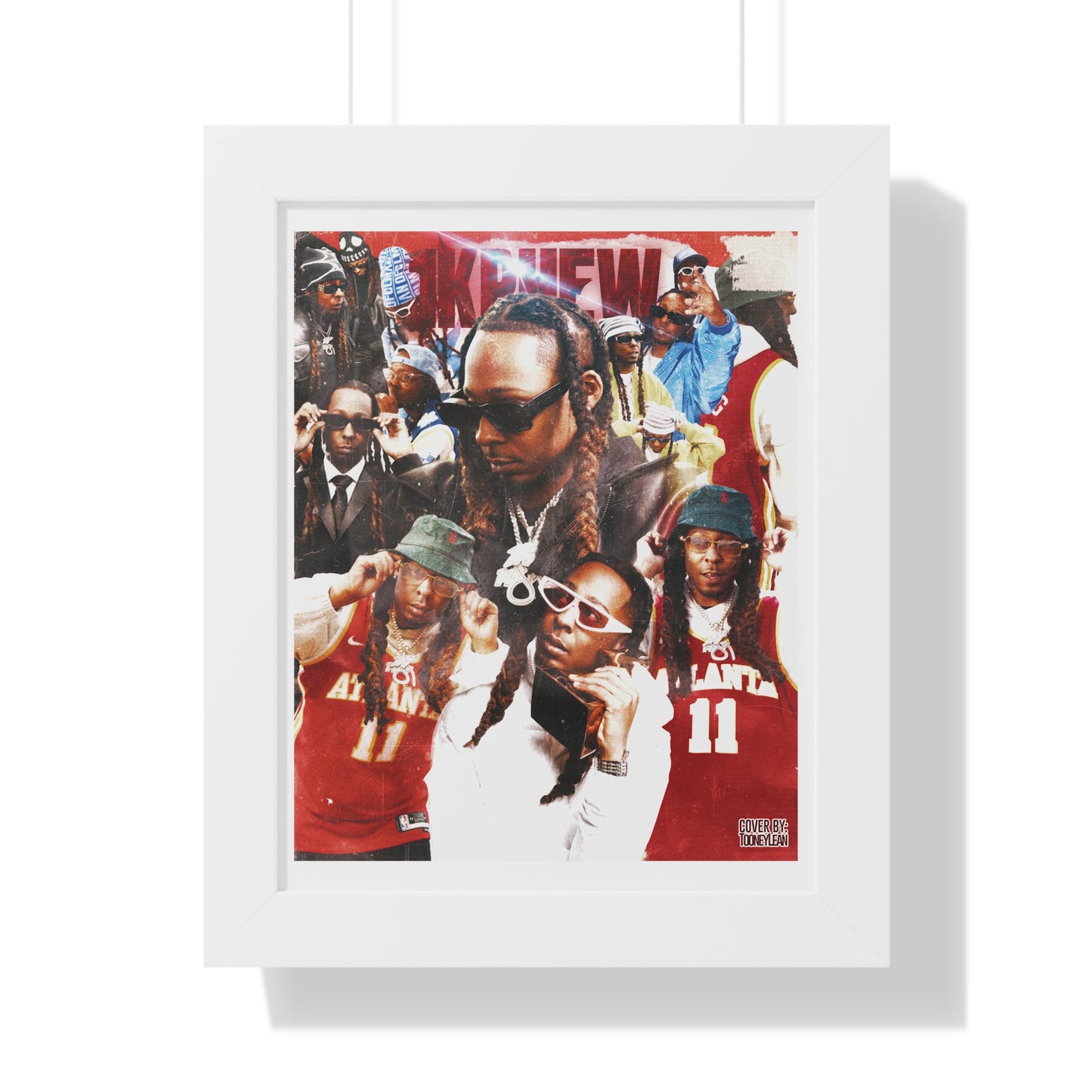 1K Phew | Poster Framed
