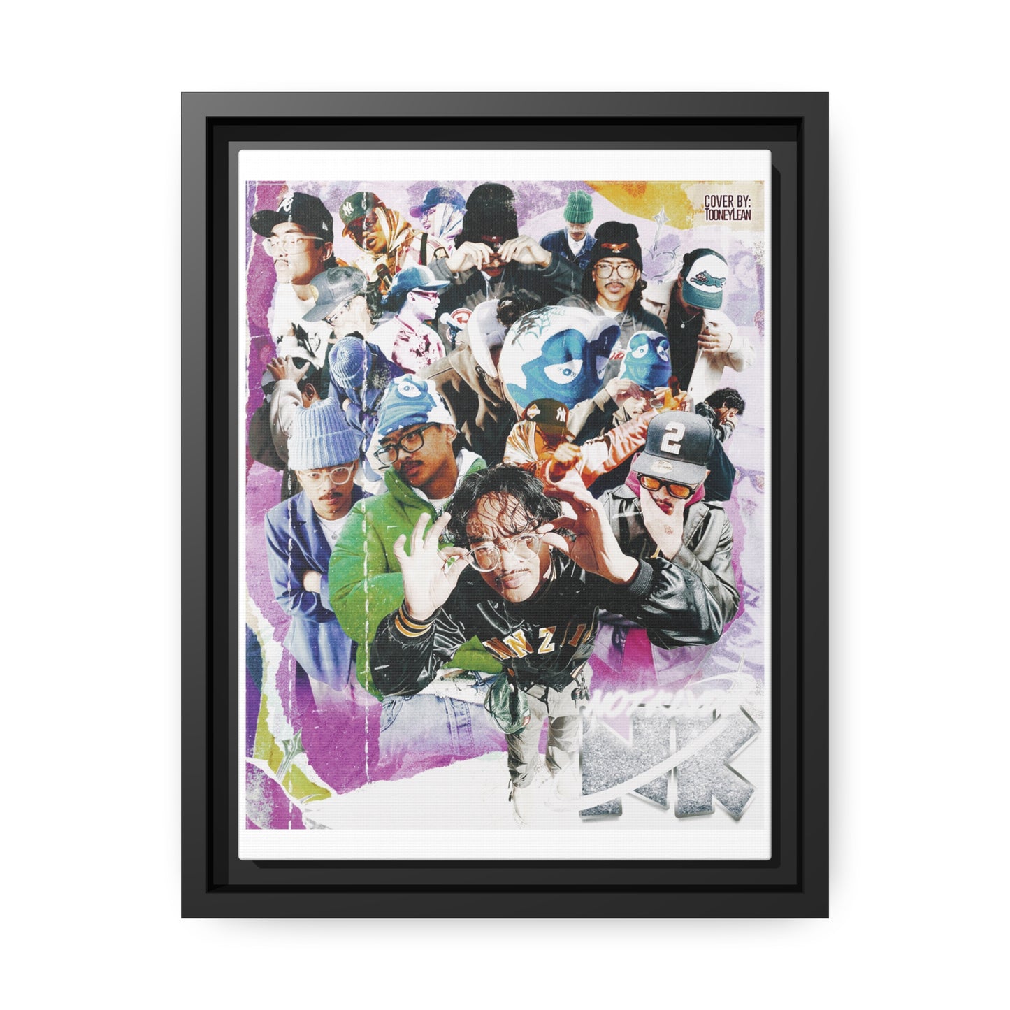 NotKlyde | Matte Canvas Framed