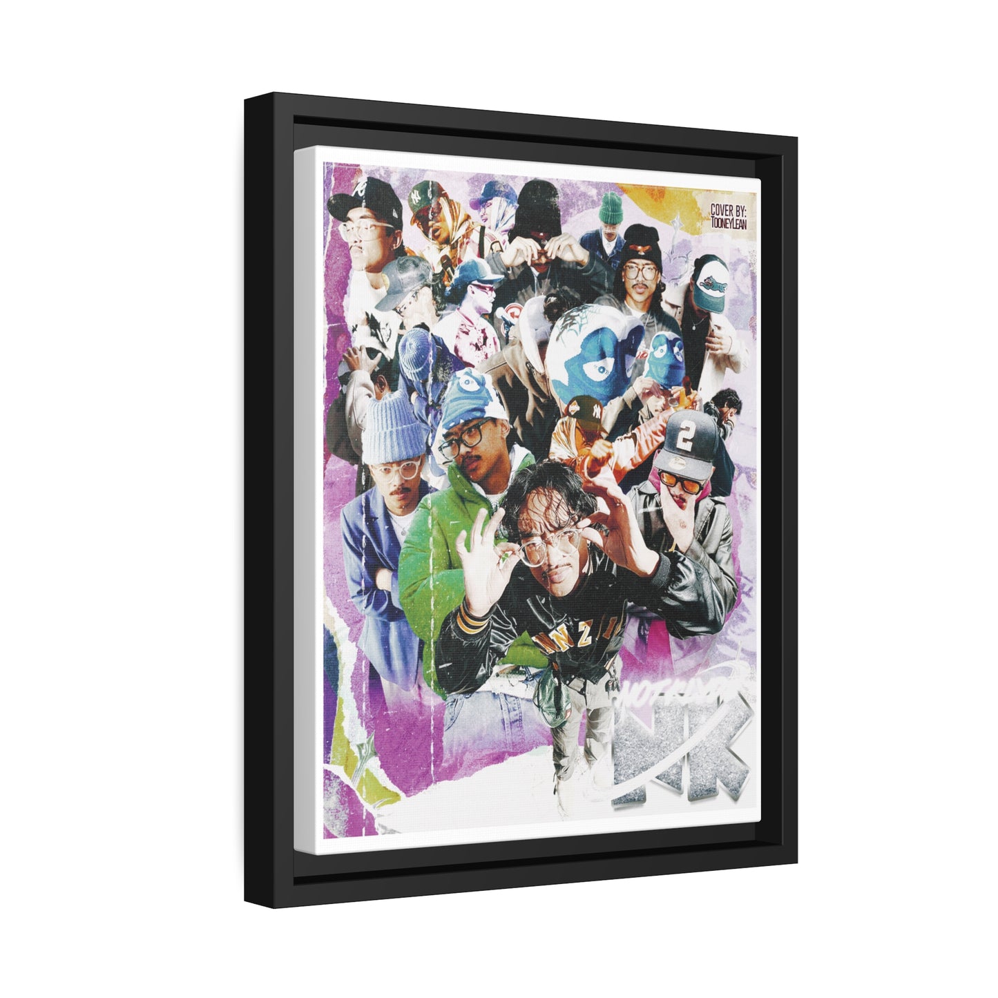 NotKlyde | Matte Canvas Framed