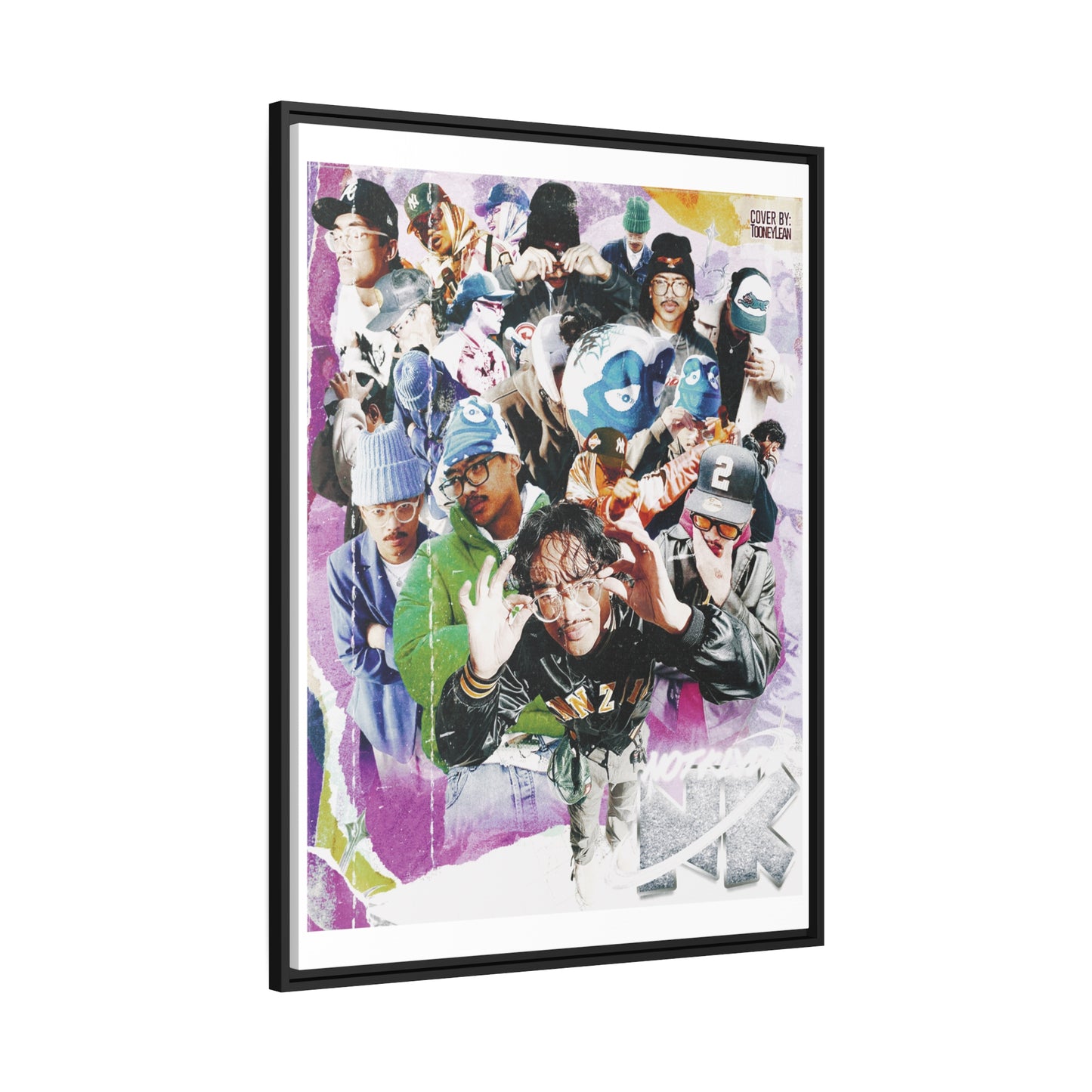 NotKlyde | Matte Canvas Framed