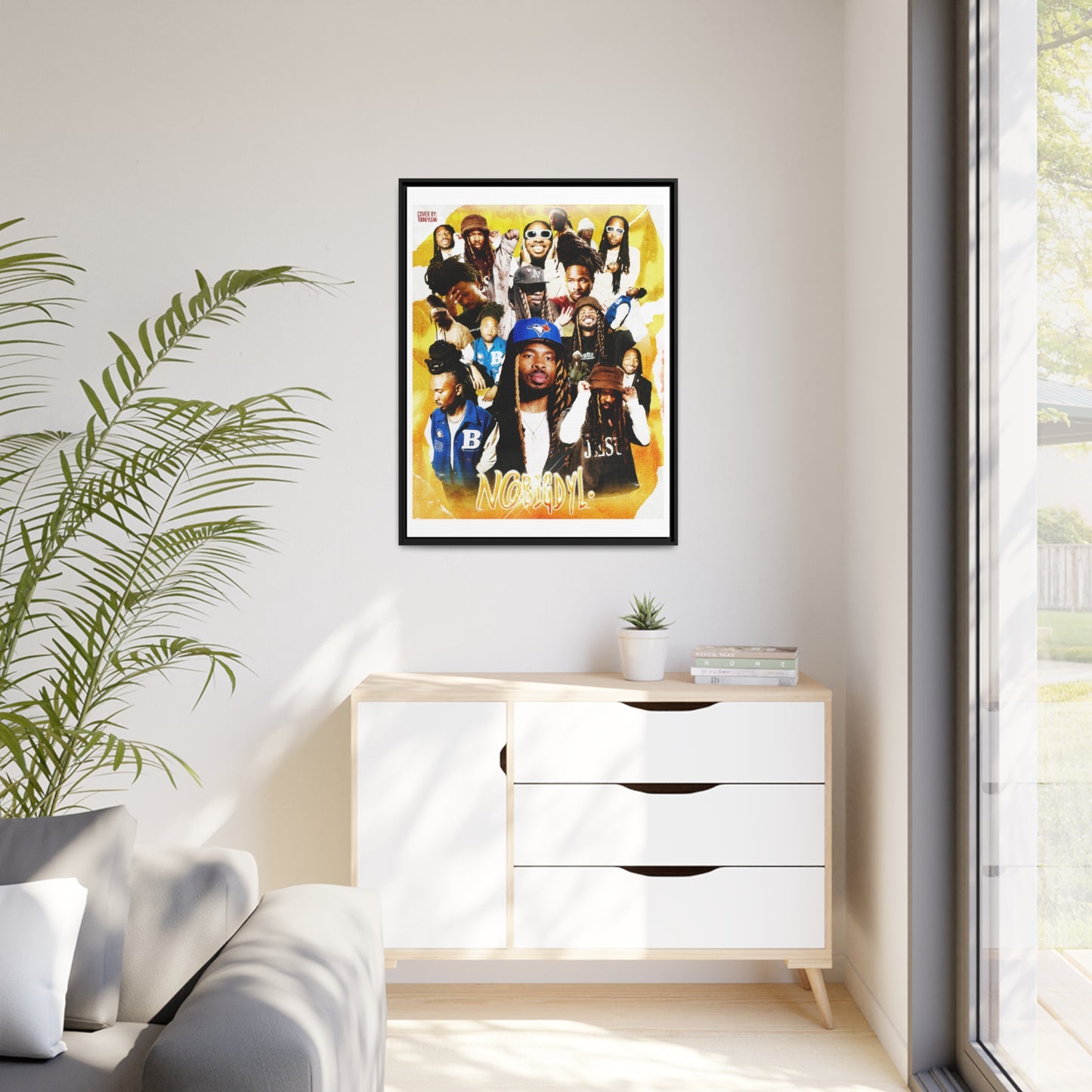 NoBigDyl. | Matte Canvas Framed