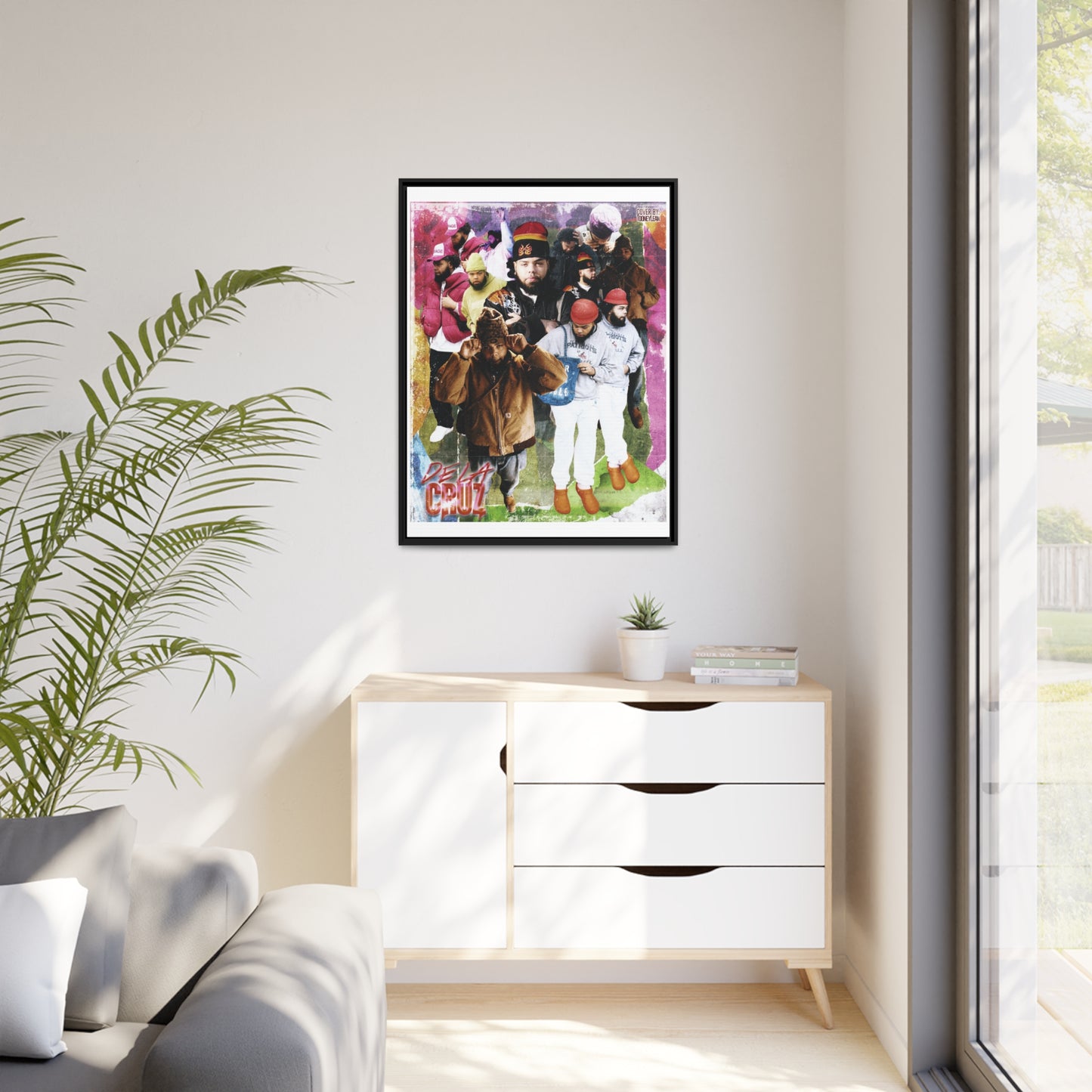 DeLaCruz | Matte Canvas Framed
