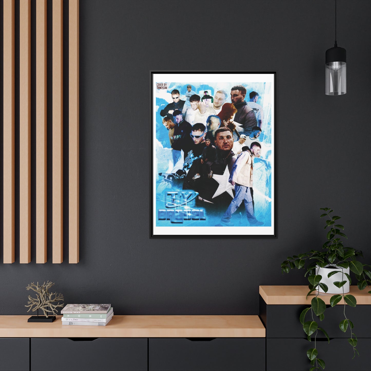 Ty Brasel | Matte Canvas Framed