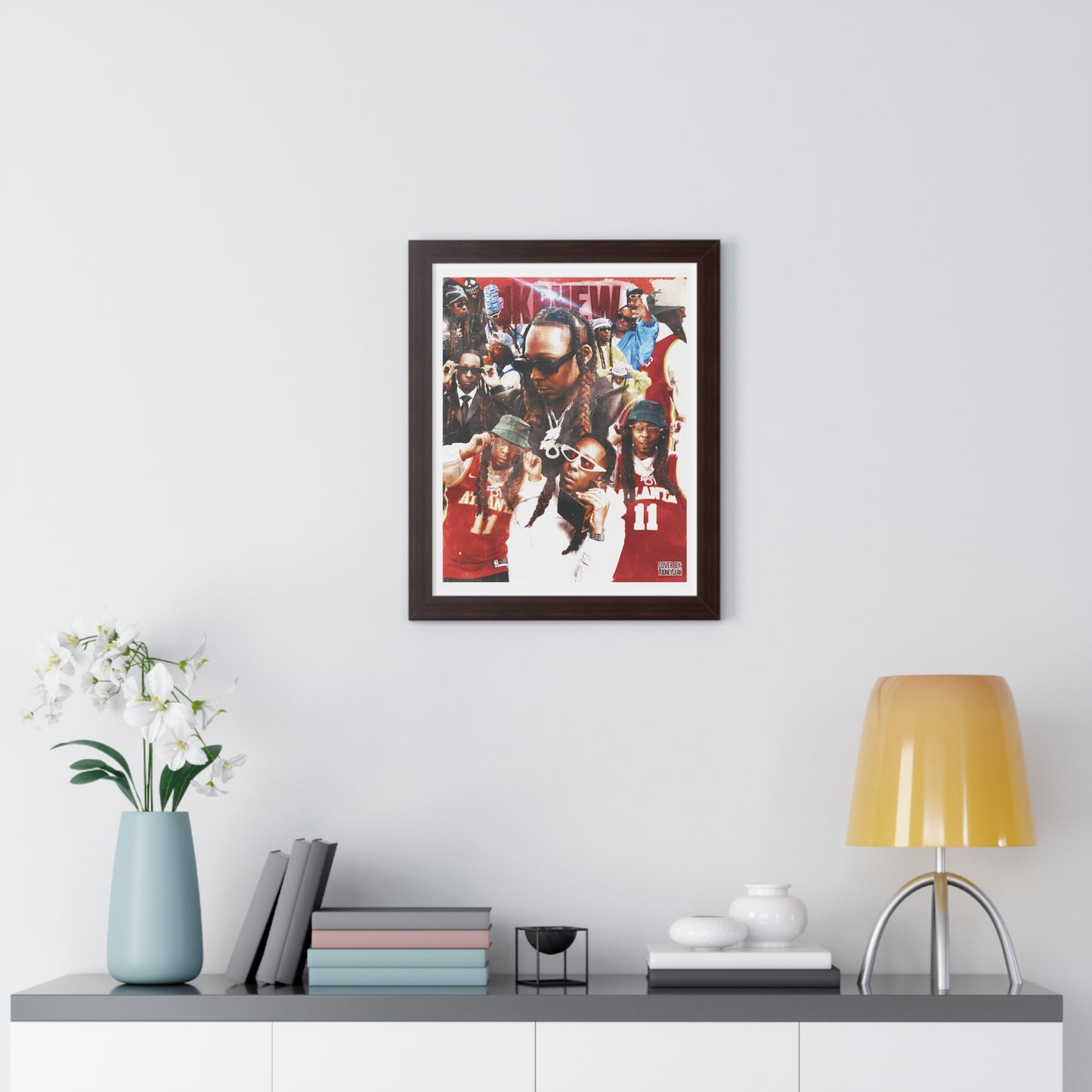 1K Phew | Poster Framed