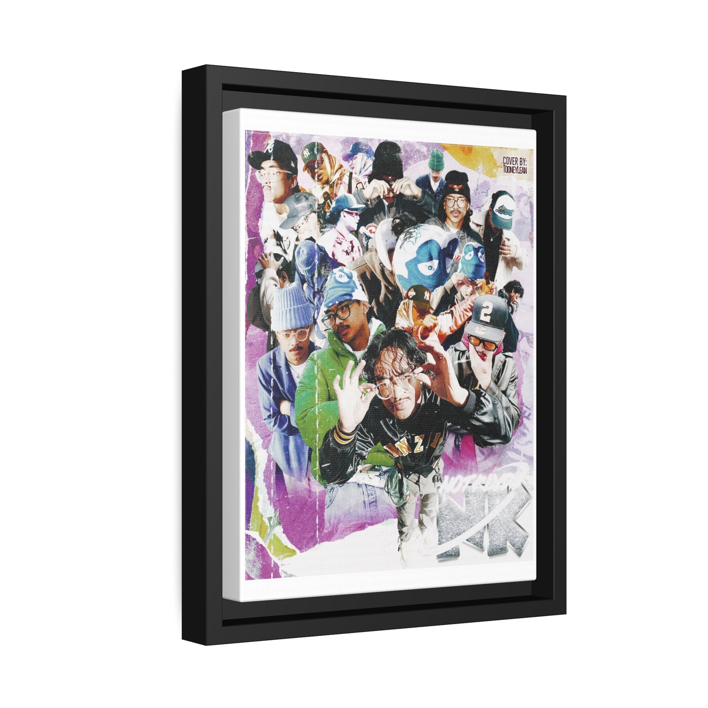 NotKlyde | Matte Canvas Framed