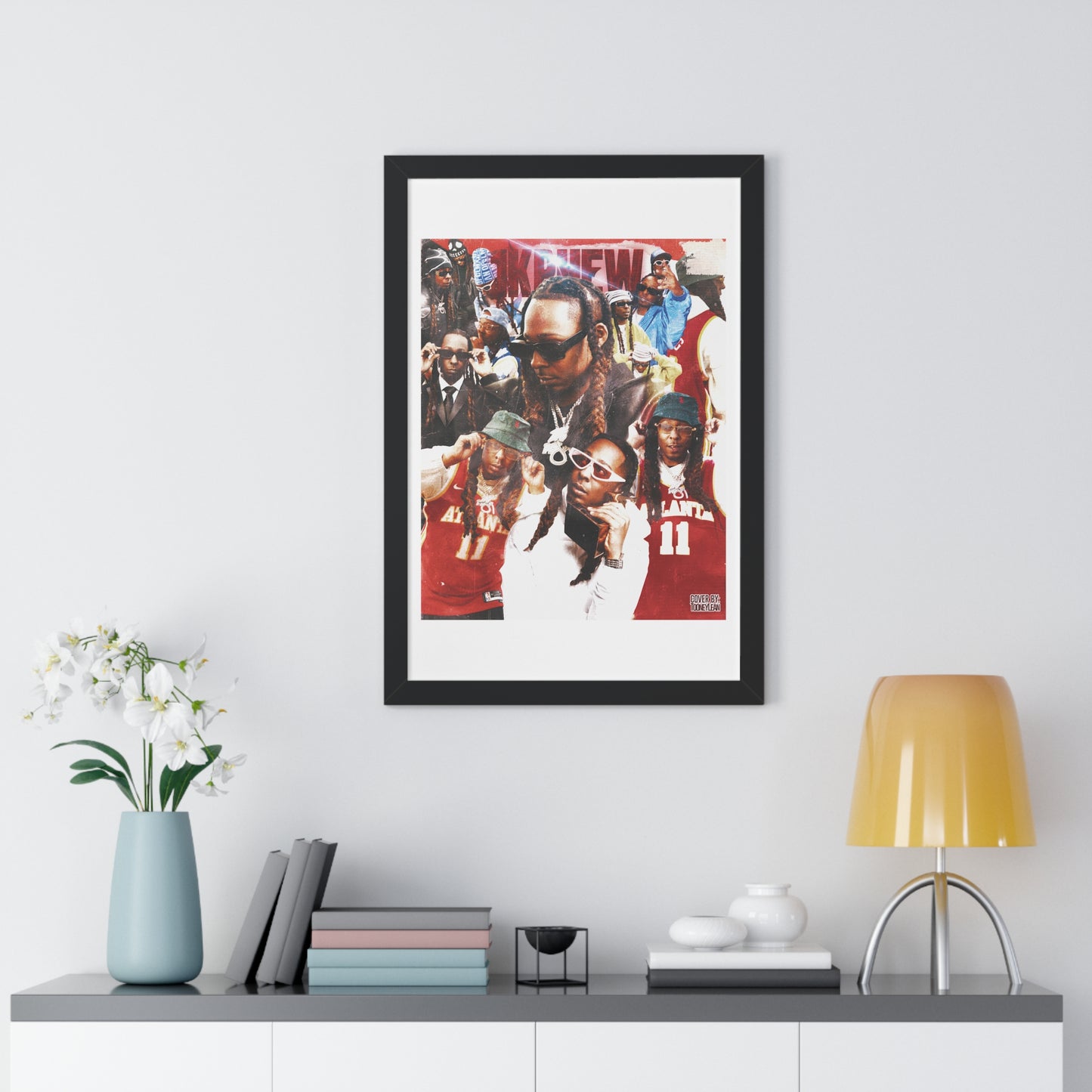 1K Phew | Poster Framed