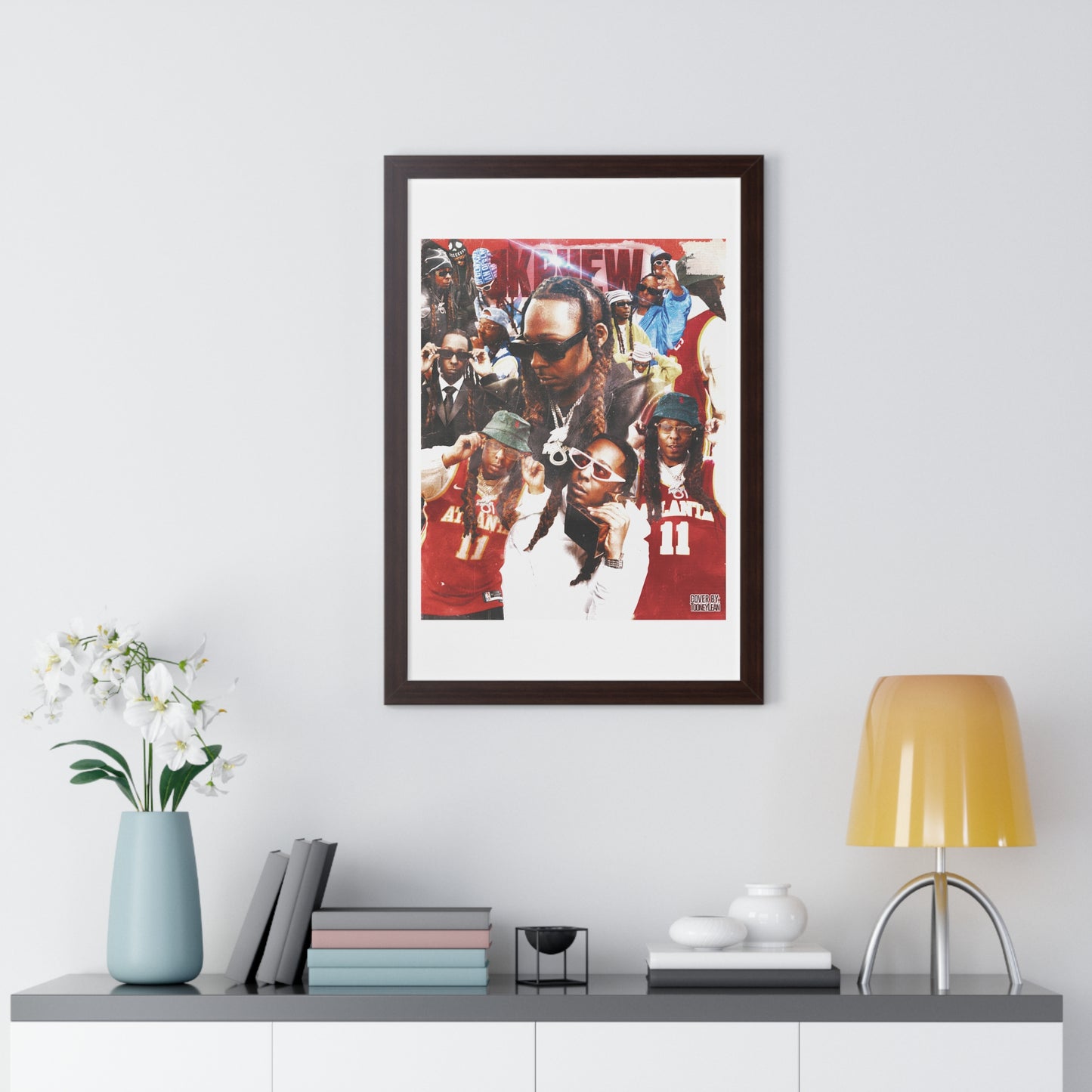 1K Phew | Poster Framed