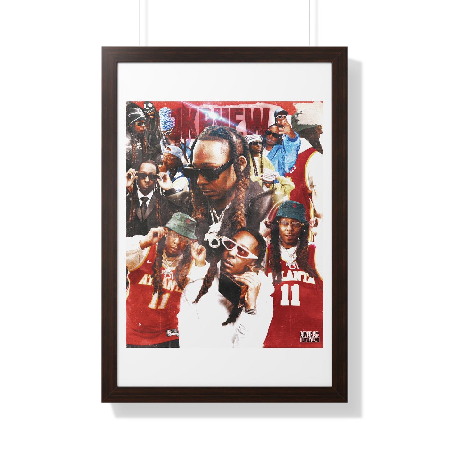 1K Phew | Poster Framed