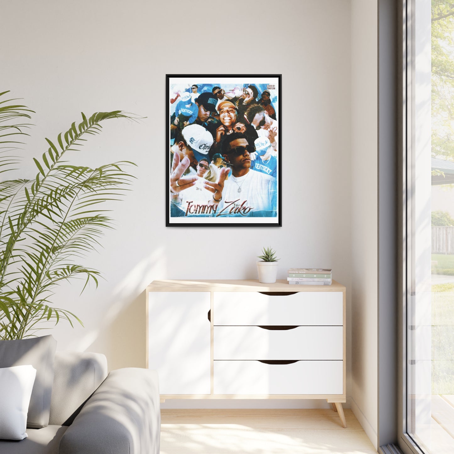Tommy Zuko | Matte Canvas Framed