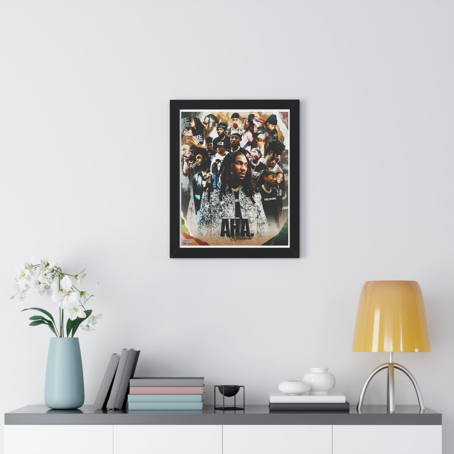AHA Gazelle | Poster Framed