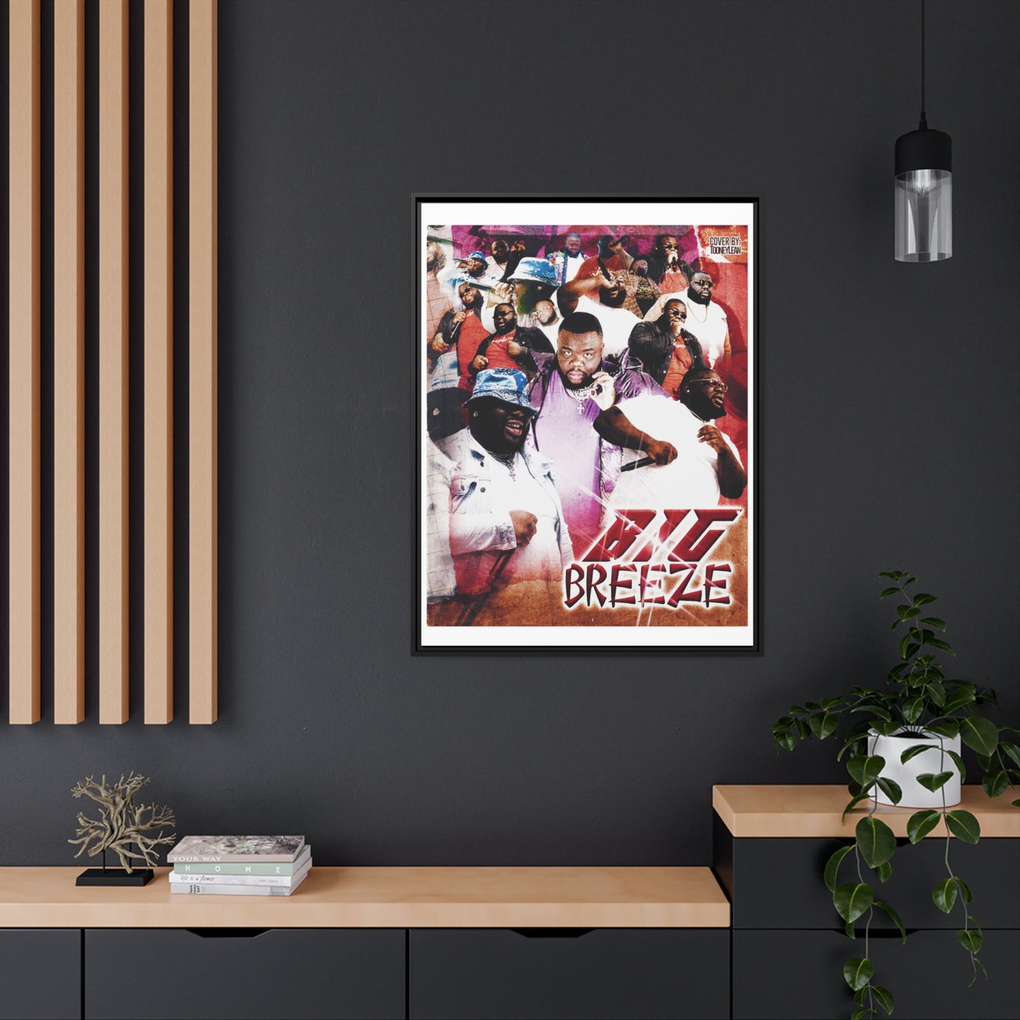 Big Breeze | Matte Canvas Framed
