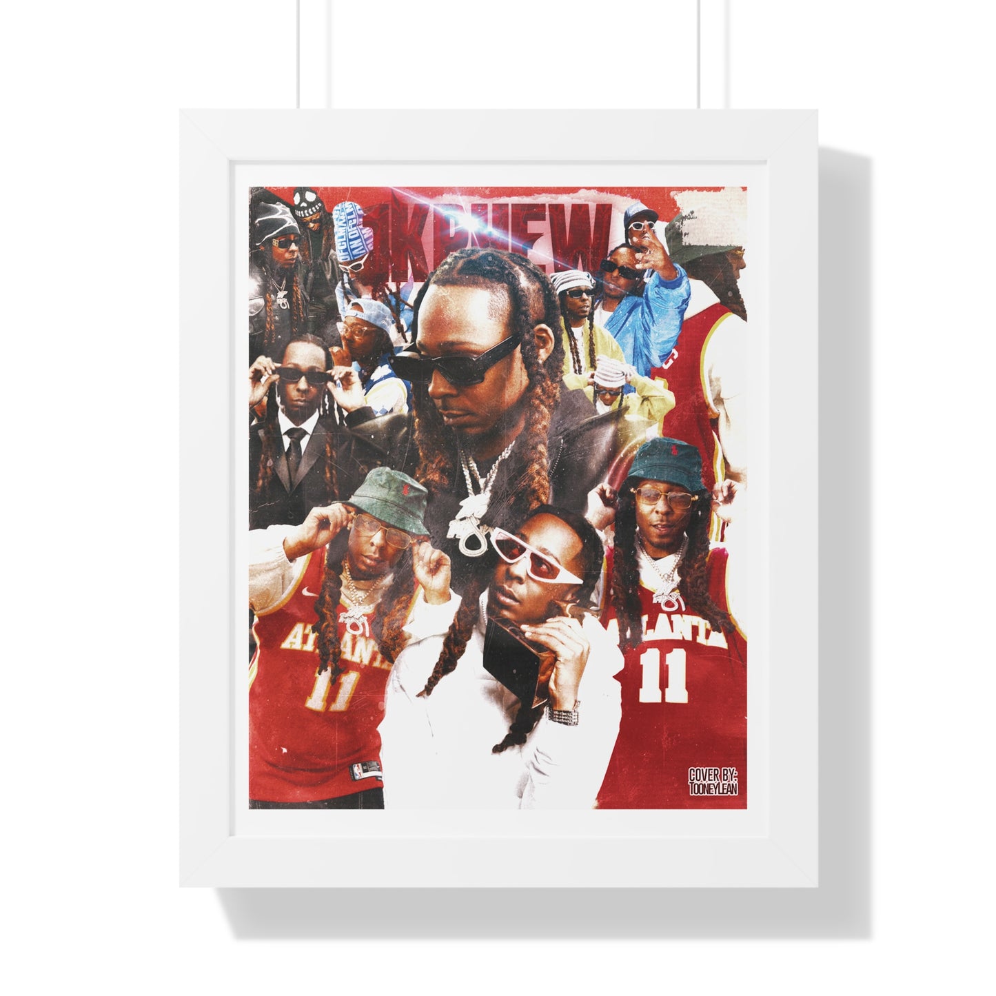 1K Phew | Poster Framed