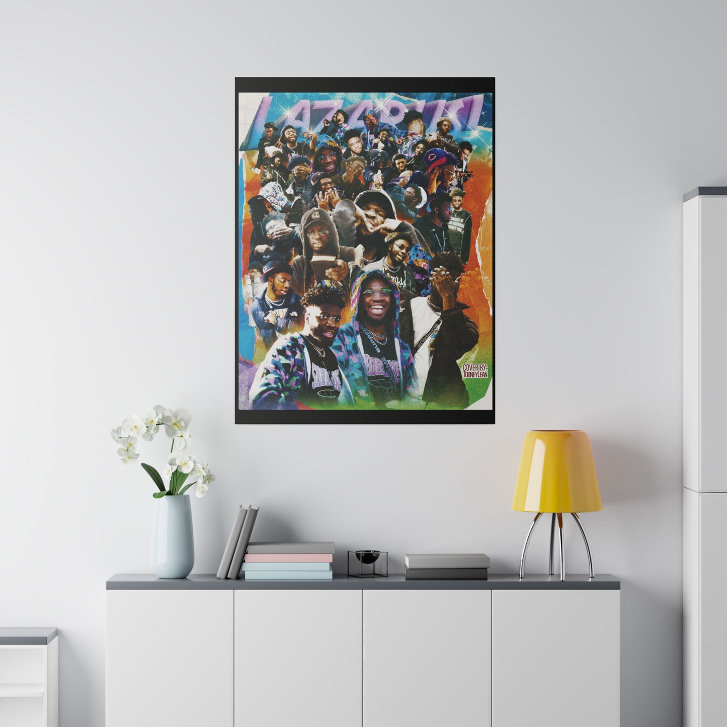 LAZRUS! | Matte Canvas Print