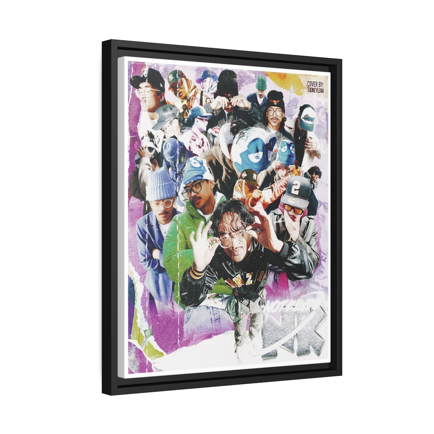 NotKlyde | Matte Canvas Framed