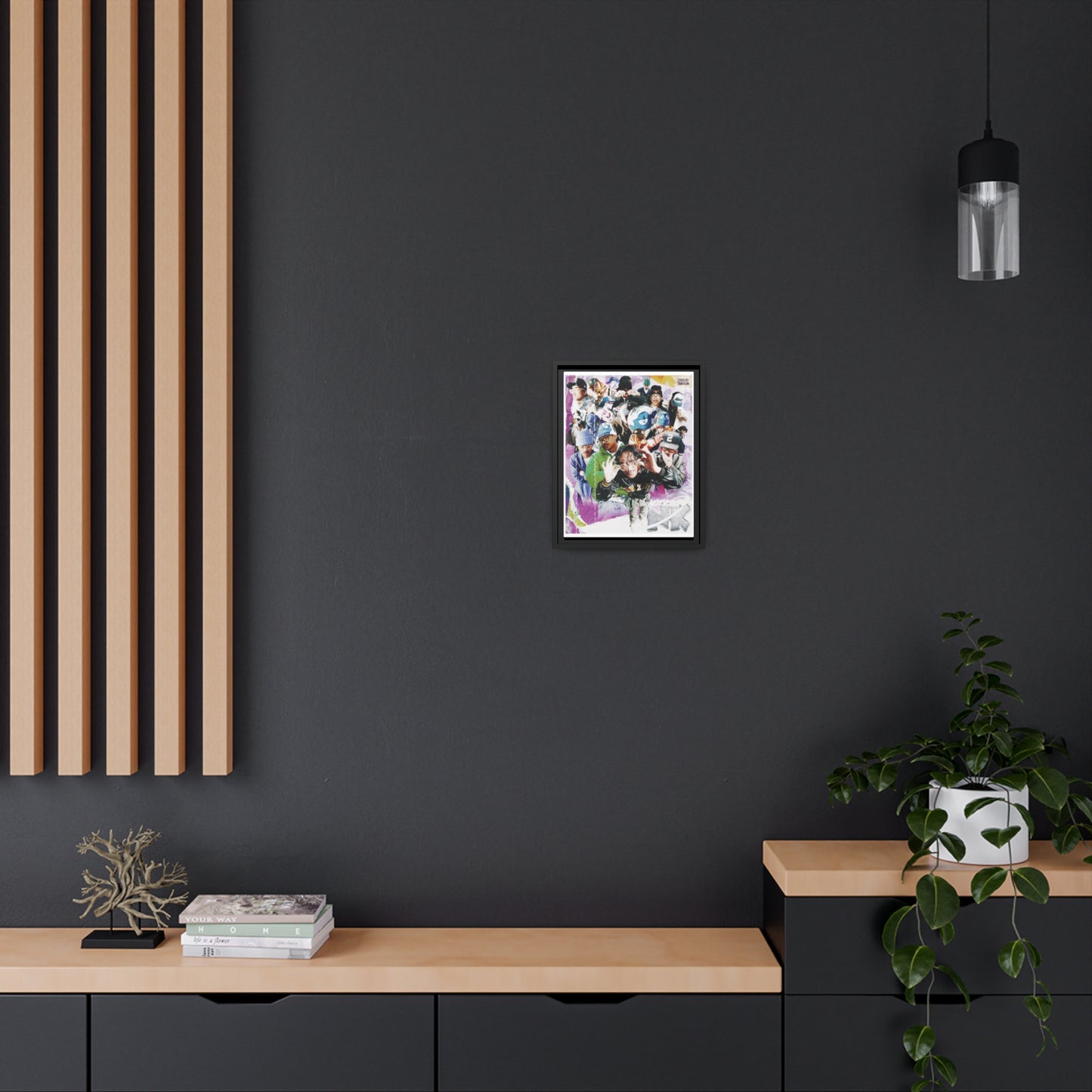 NotKlyde | Matte Canvas Framed