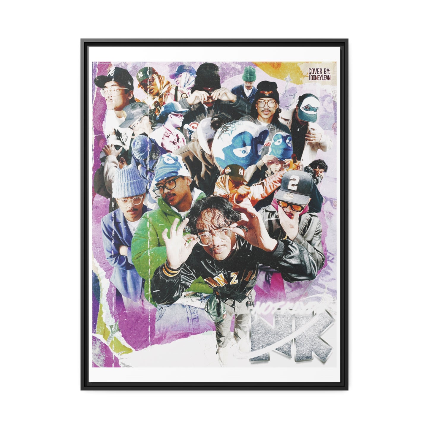 NotKlyde | Matte Canvas Framed