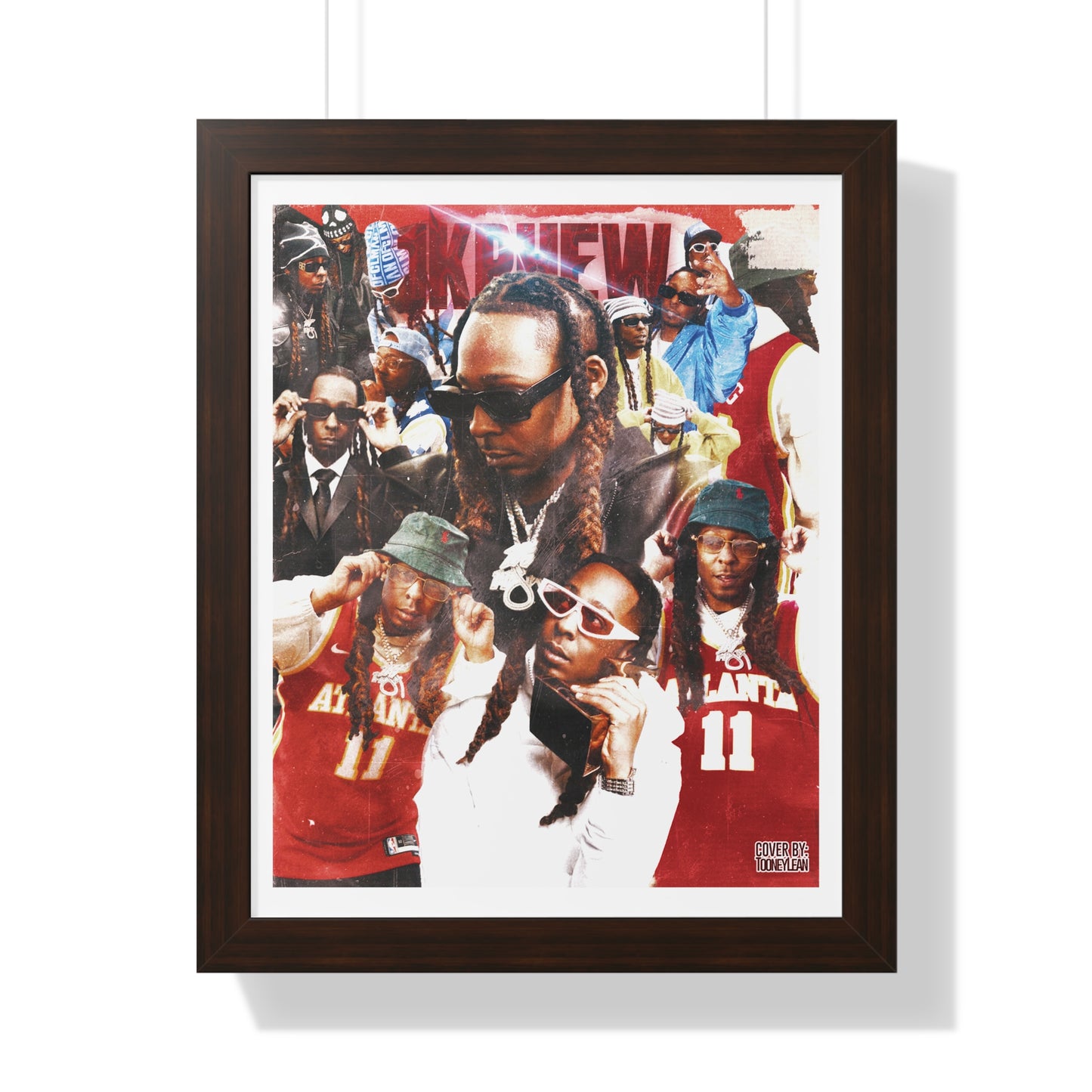 1K Phew | Poster Framed
