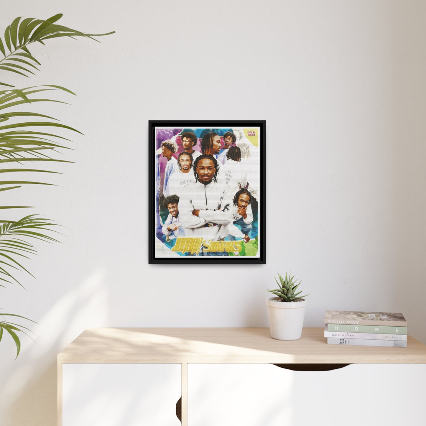 JordanStarks | Matte Canvas Framed