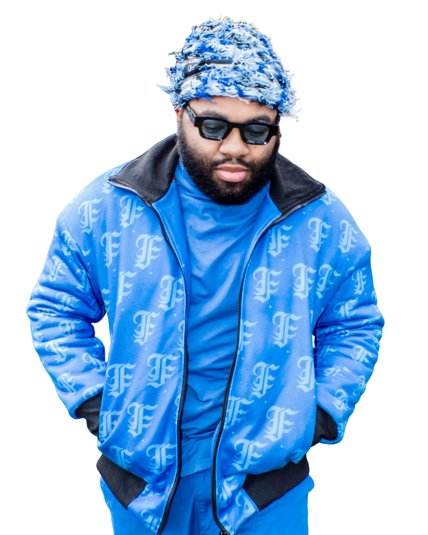 FFBLUE Knit Workwear Jacket