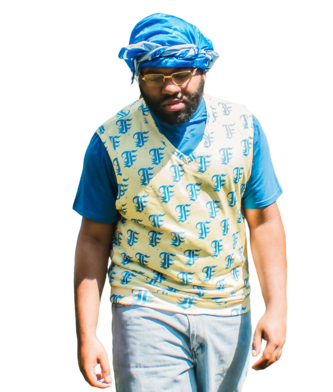 FFCREAM & BLUE Sweatervest