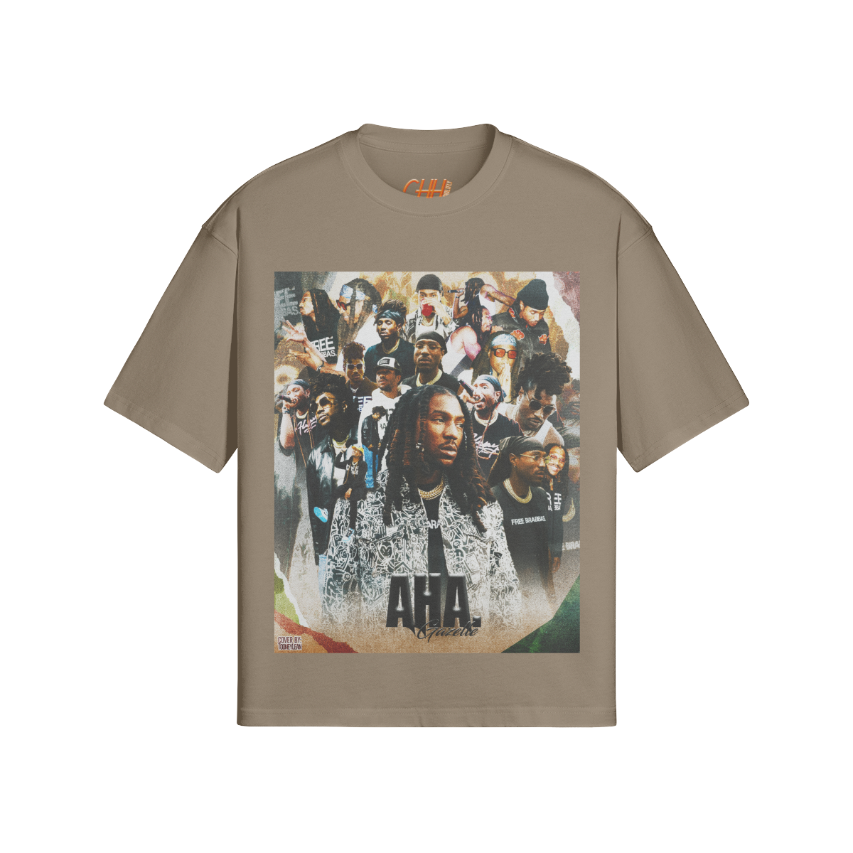 AHA Gazelle | Boxy Tee (280GSM)