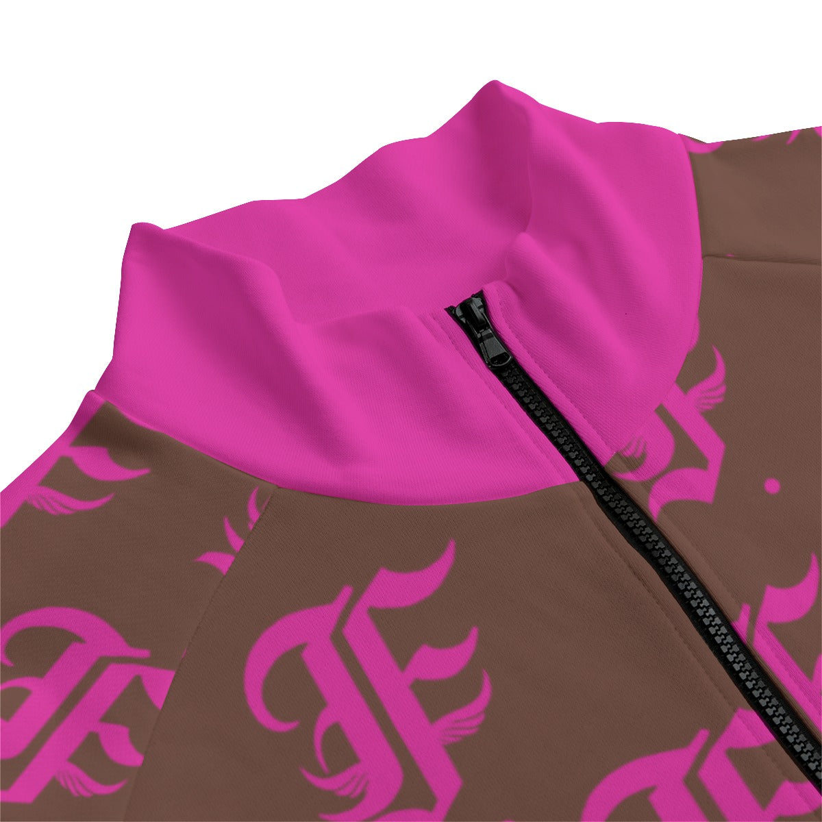 FFPink&Brown Zip-up | 310GSM Cotton
