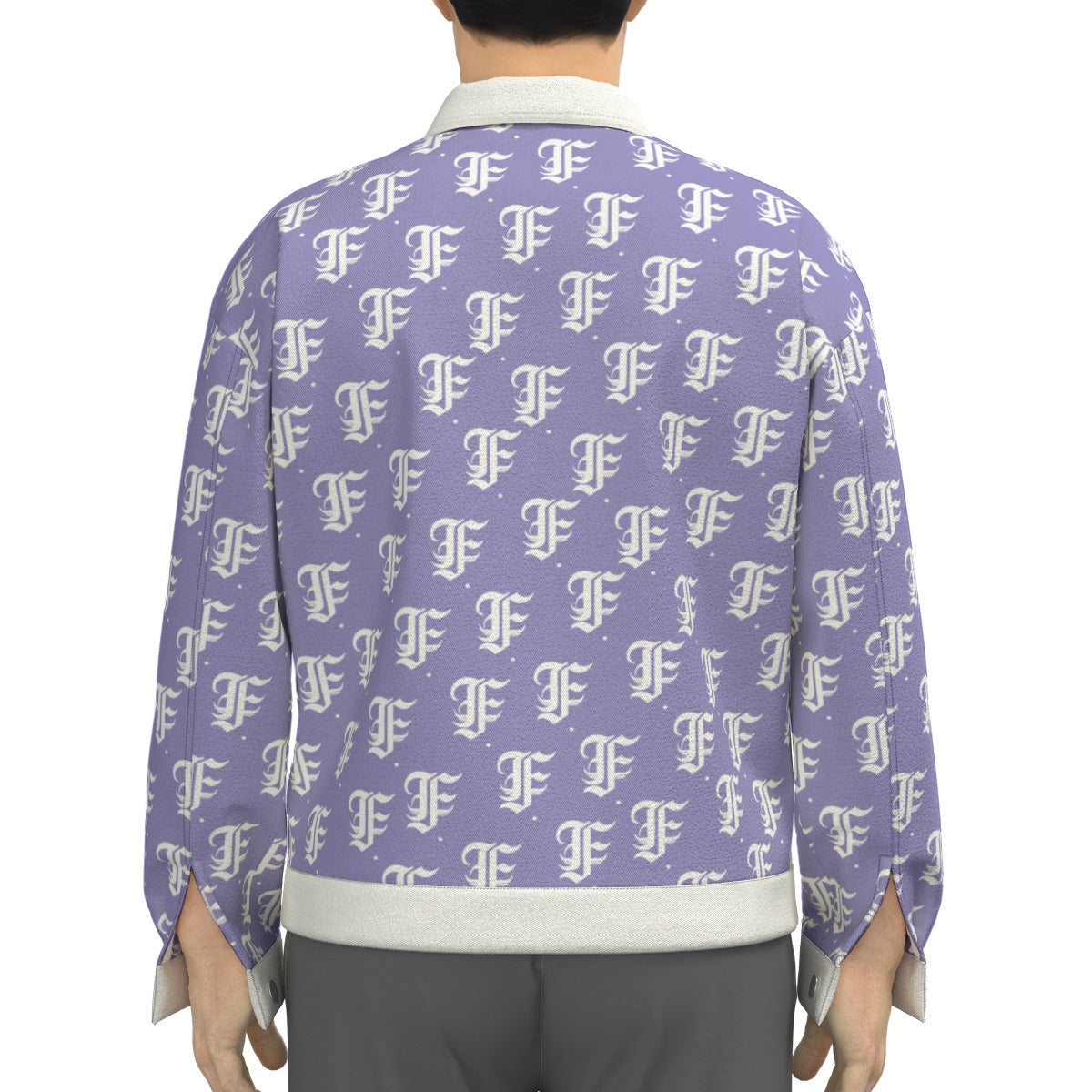FFLavender Trucker Jacket | 245GSM Cotton