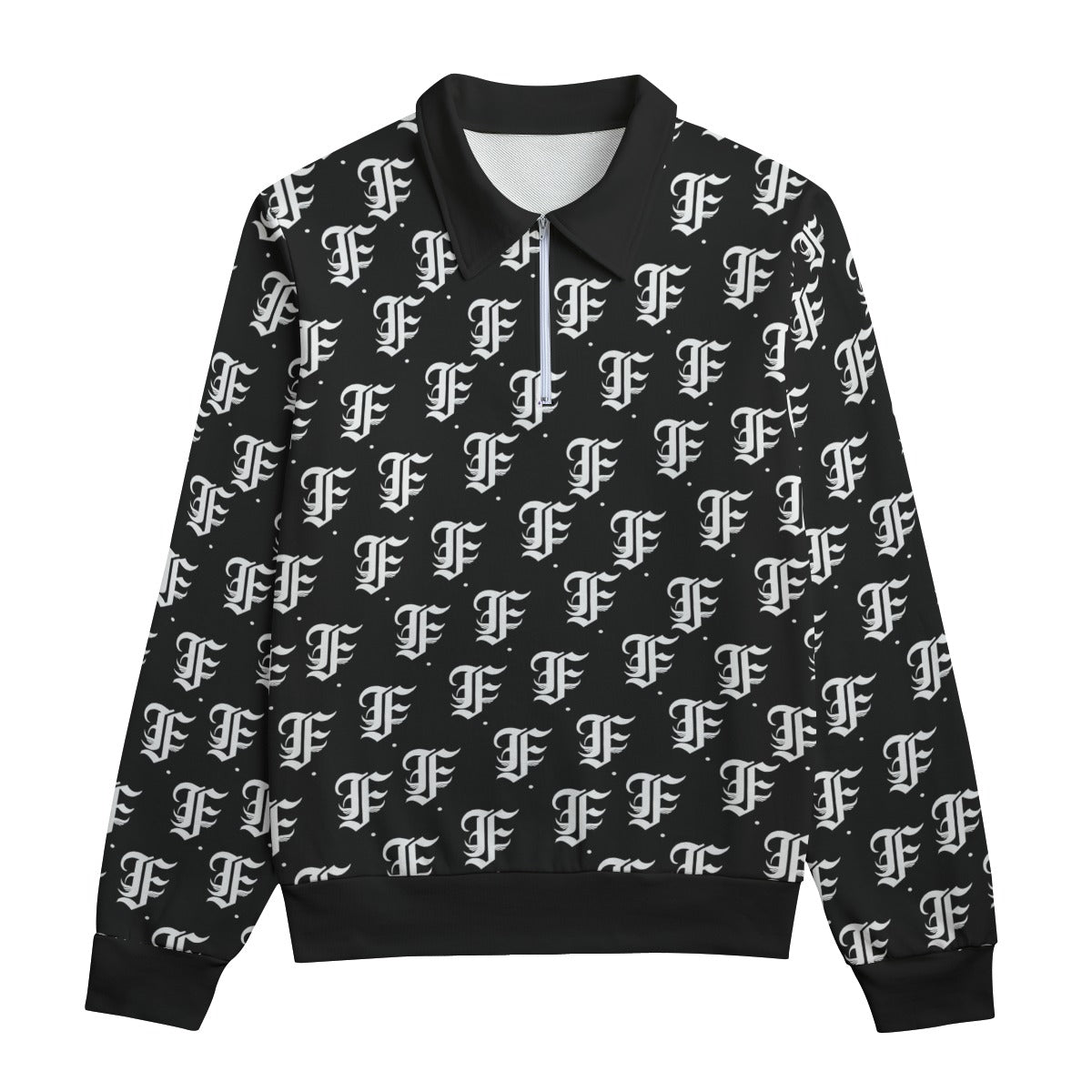 FFB&W Heavyweight Zip-Up Polo | 310GSM Cotton