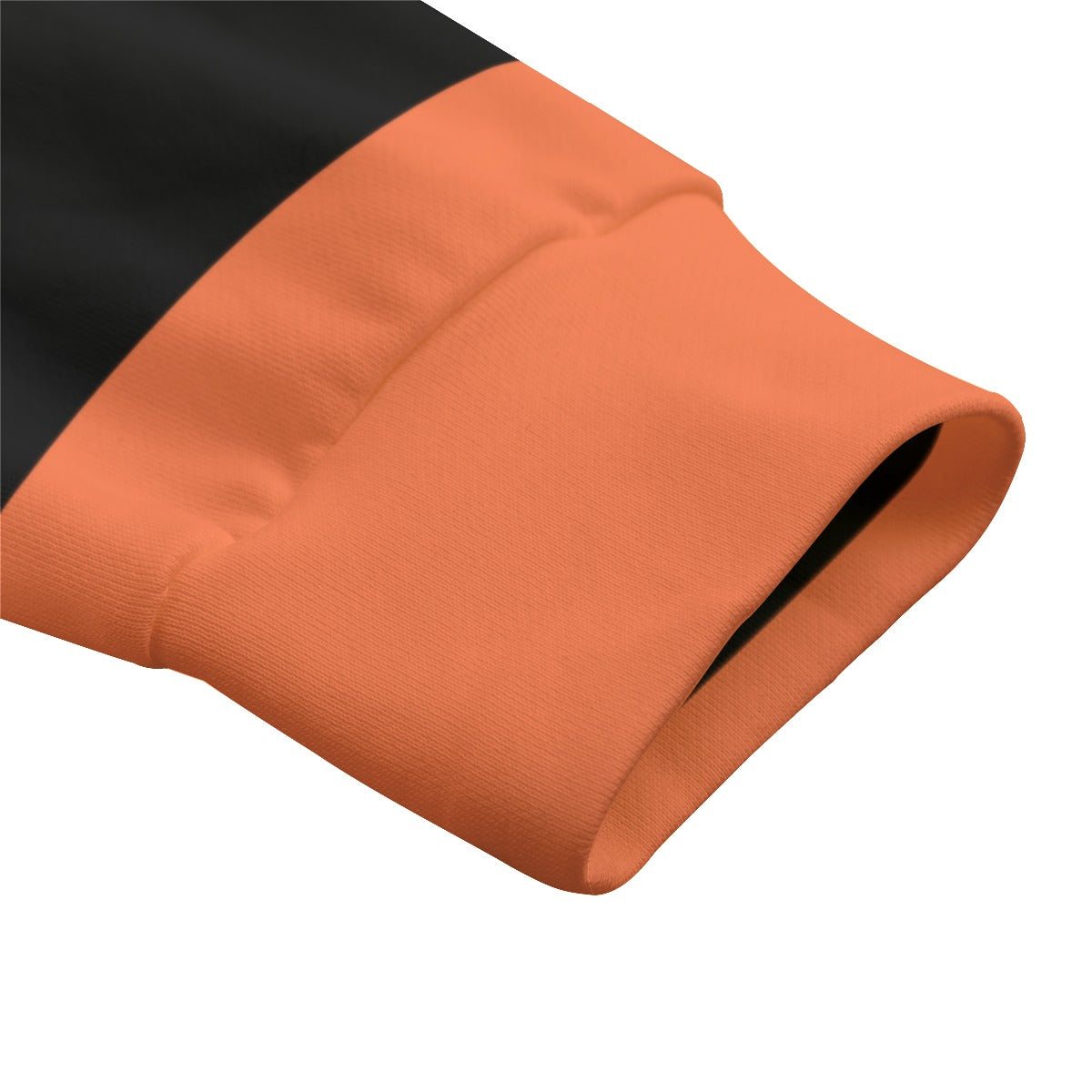 Orange&Black Striped Zip-up | 310GSM Cotton