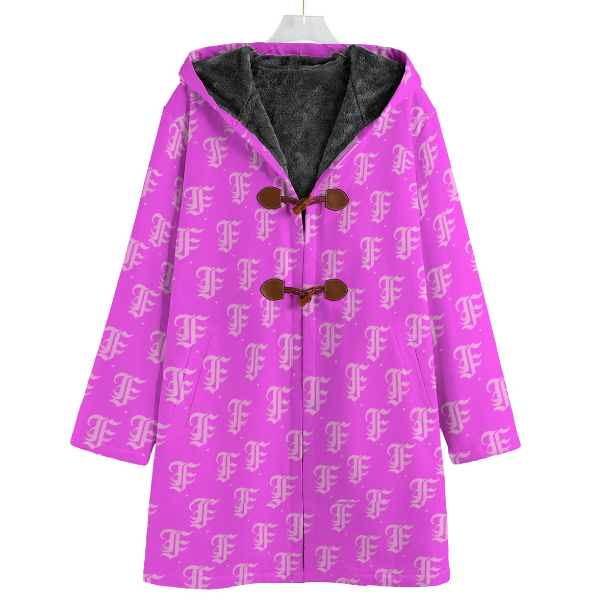 FFPink | Fleece Canvas Coat