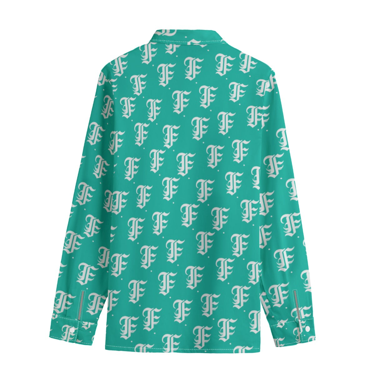 FFTurquoise Button-Up |115GSM Cotton poplin