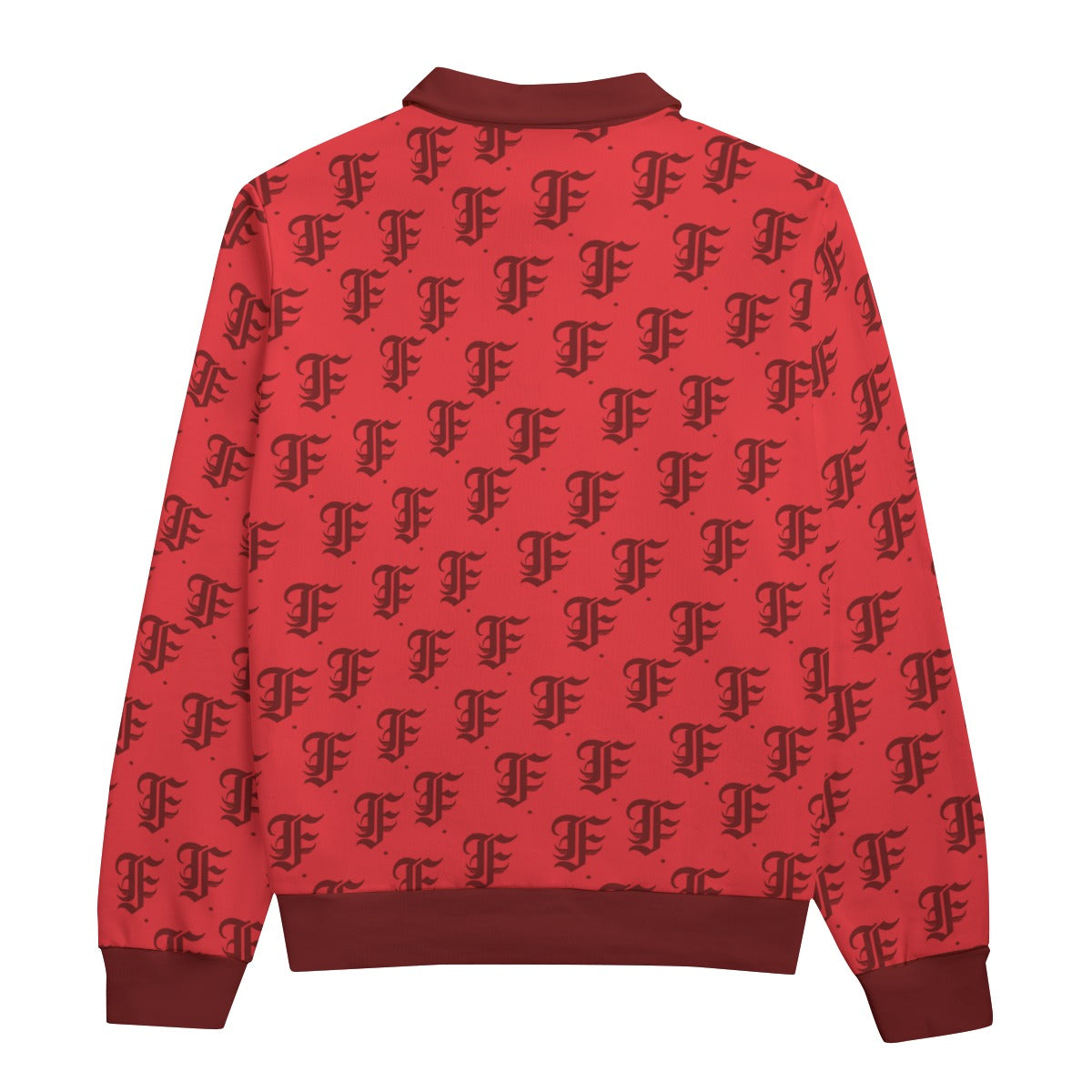 FFRed Heavyweight Zip-Up Polo | 310GSM Cotton