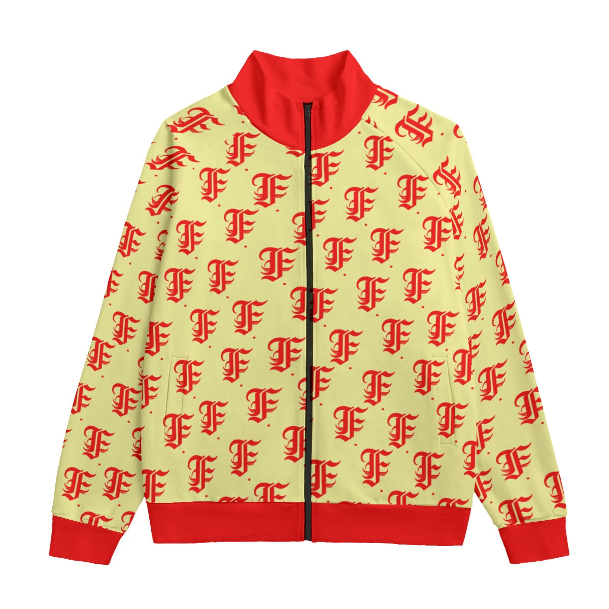 FFCremeRed Zip-up | 310GSM Cotton