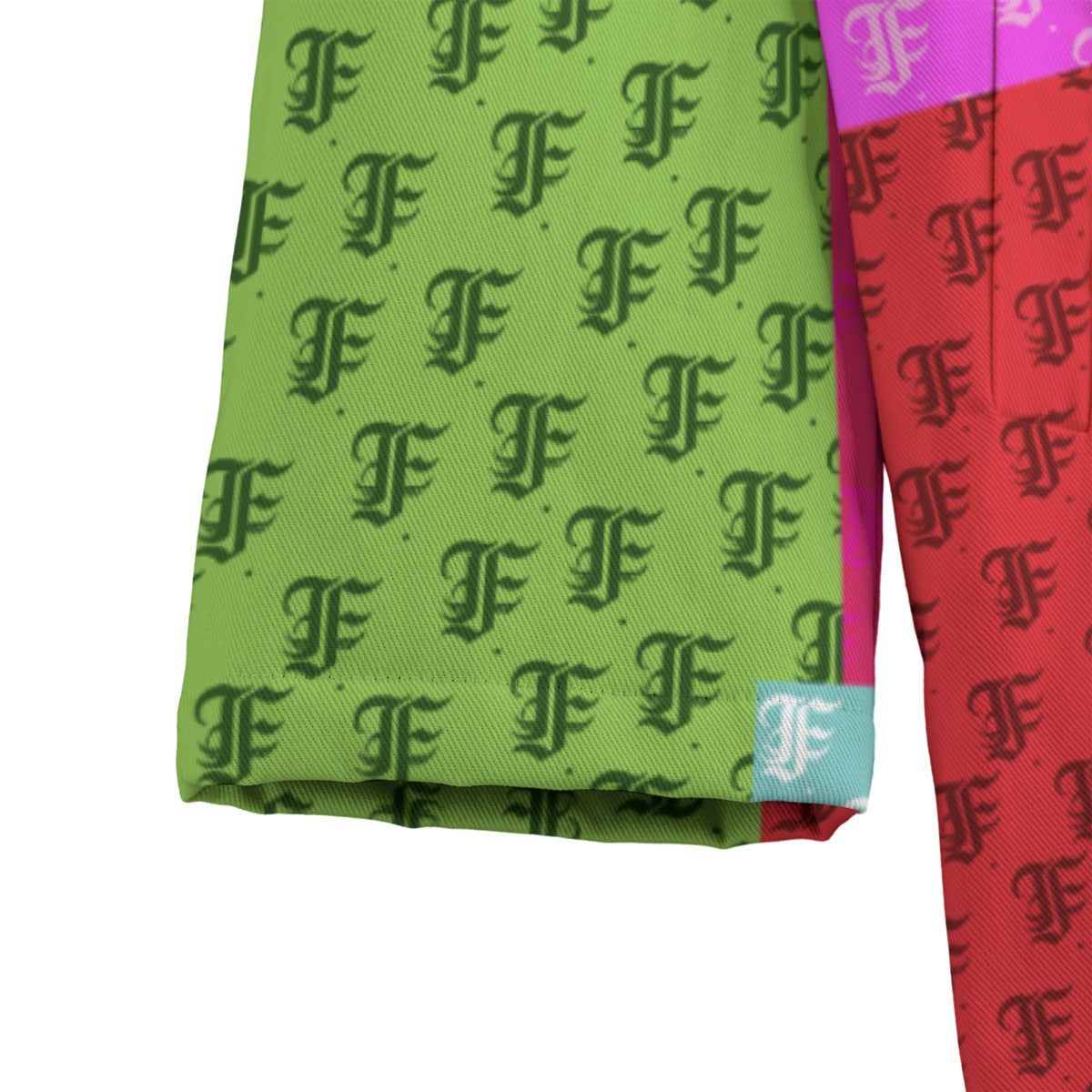 Pastel Patchwork | Fleece Canvas Coat