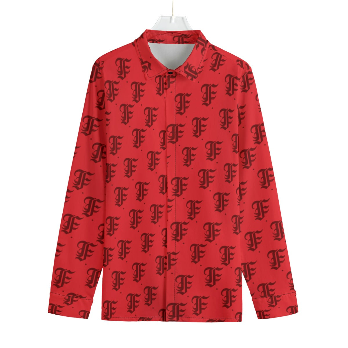 FFRed Button-Up |115GSM Cotton poplin