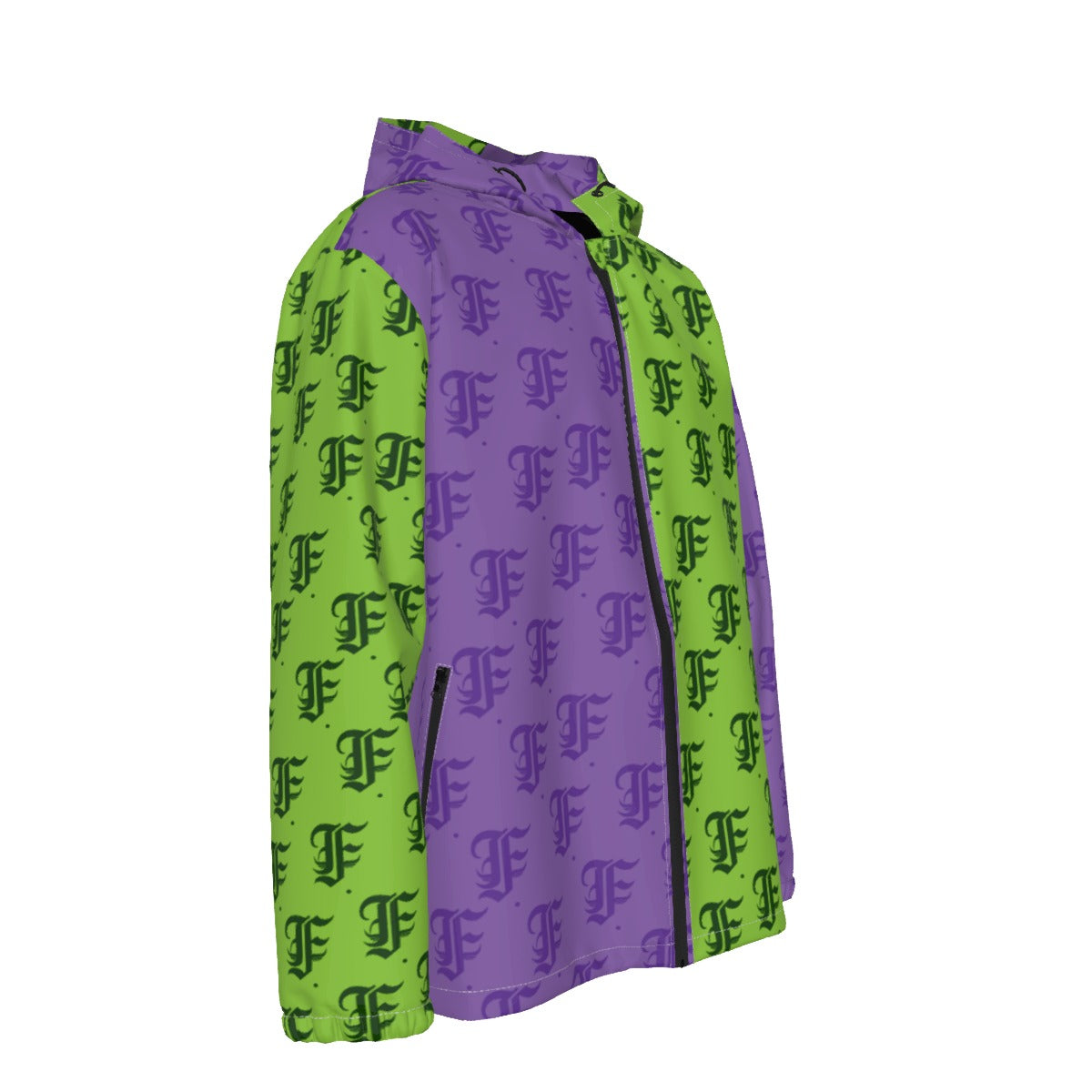 FFPurple & Green | Windbreaker