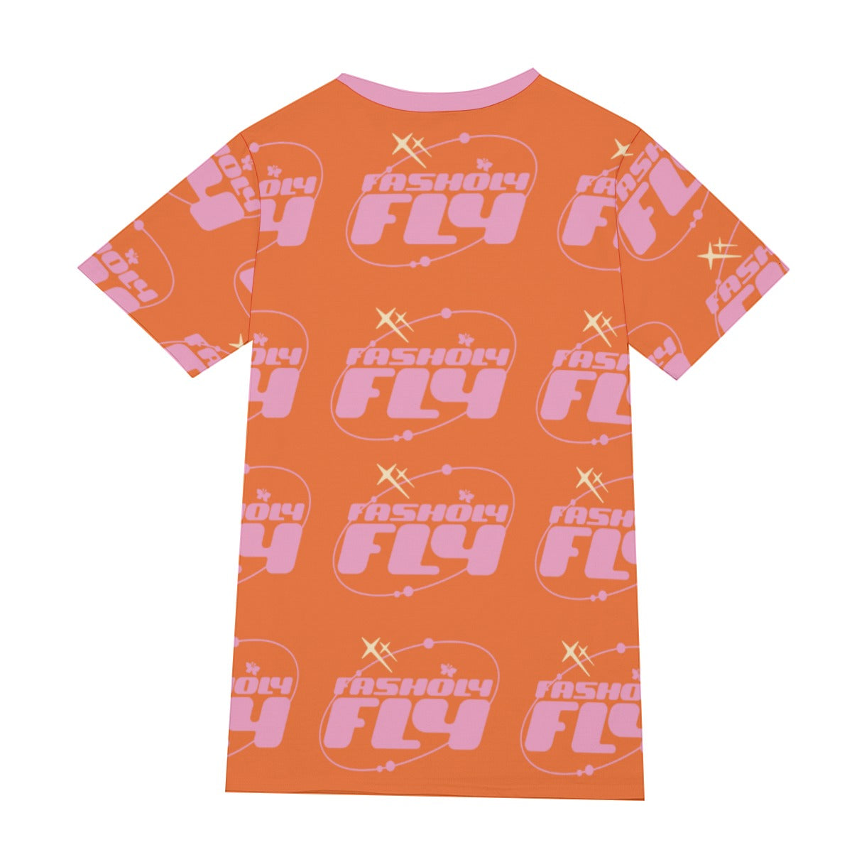 SpaceCadet (Pink&Orange) AOP TEE | 190GSM Cotton