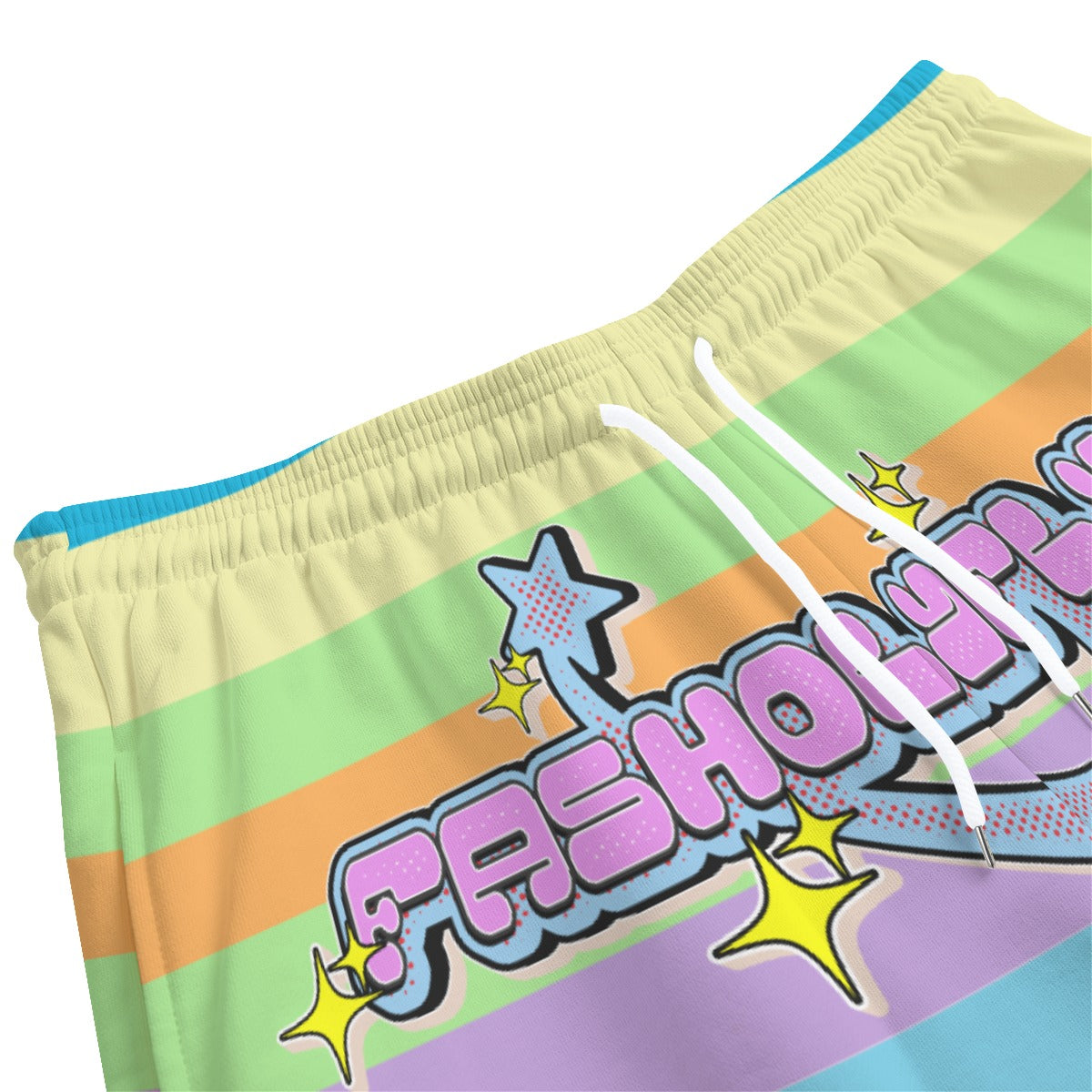 PastelStripped Shorts | 310GSM Cotton