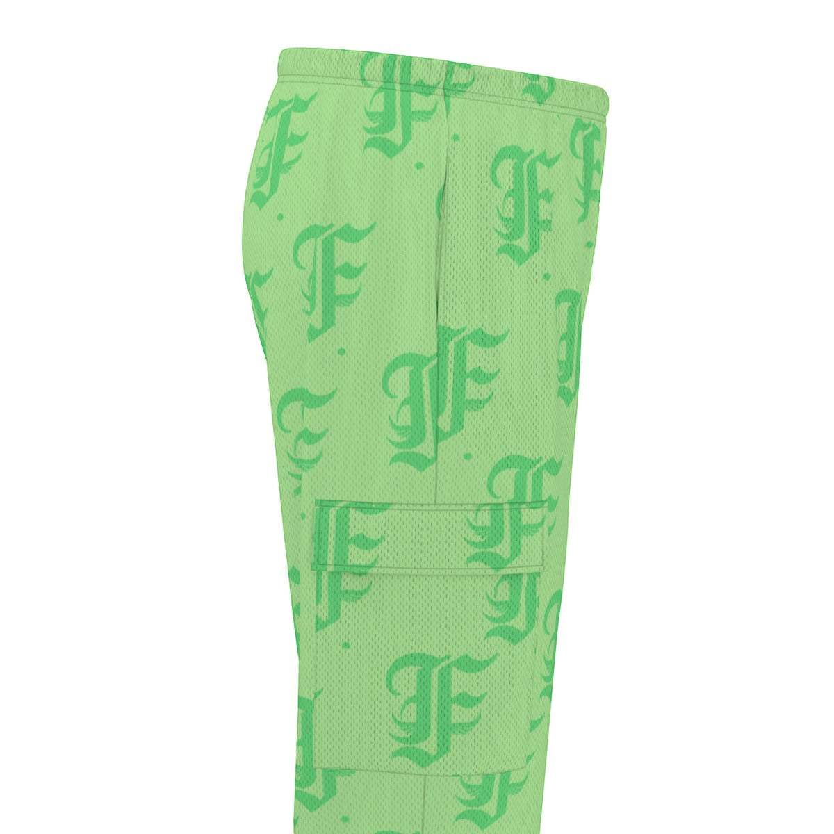 FFMintGreen | Track Cargo Pants