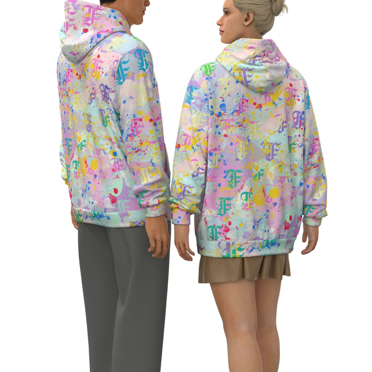 FFPastel Paint Hoodie | 310GSM Cotton