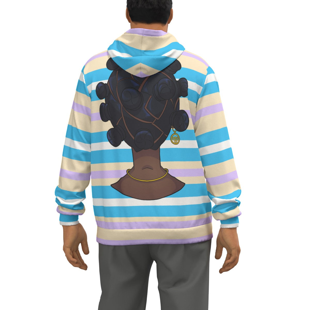 Bantu Baddie AOP Hoodie | 310GSM Cotton